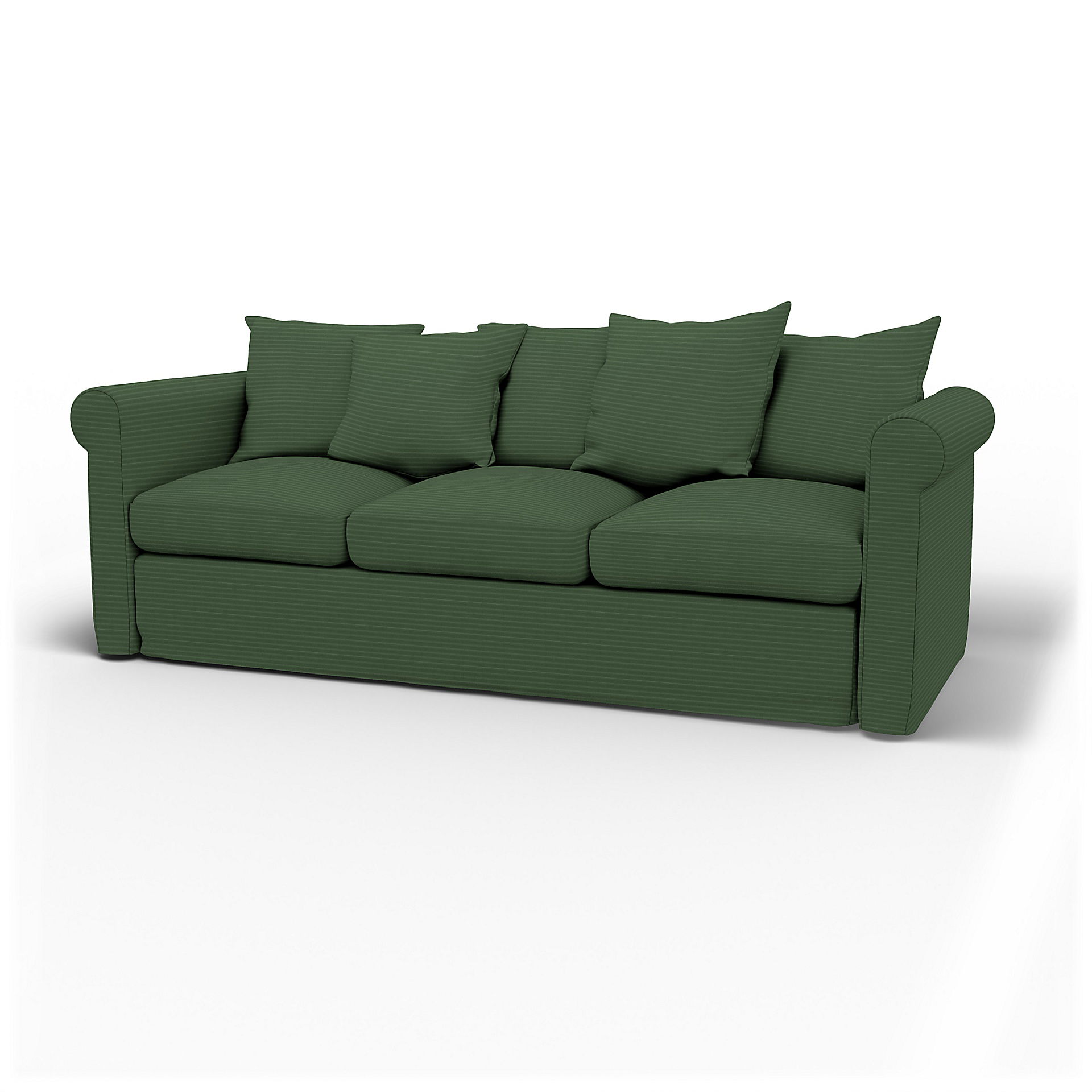 IKEA - Överdrag till Grönlid 3-sitssoffa, Palm Green, Manchester - Bemz