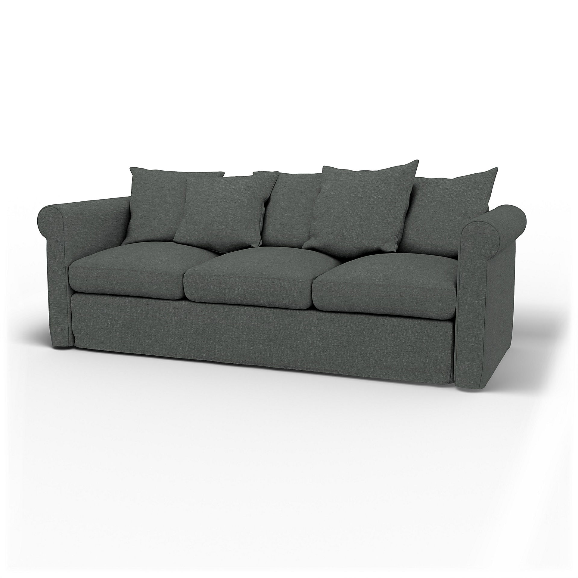 IKEA - Överdrag till Grönlid 3-sitssoffa, Laurel, BOUCLÉ & TEXTUR - Bemz