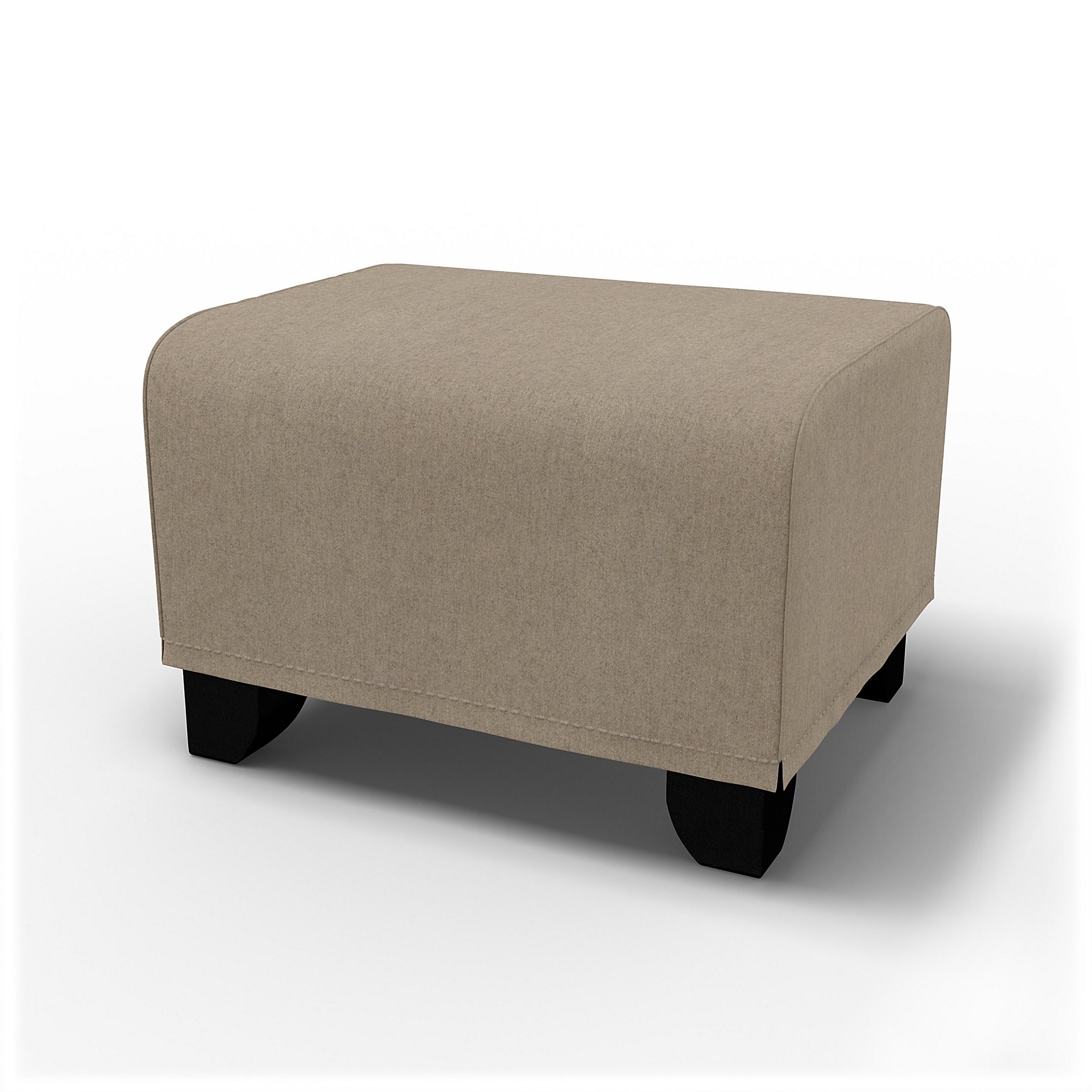 IKEA - Gronlid Footstool Cover, Birch, Wool - Bemz
