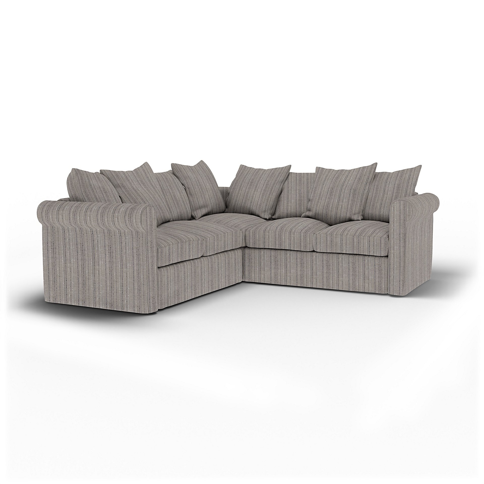 IKEA - Gronlid 4 Seater Corner Sofa Cover, , Boucle & Texture - Bemz