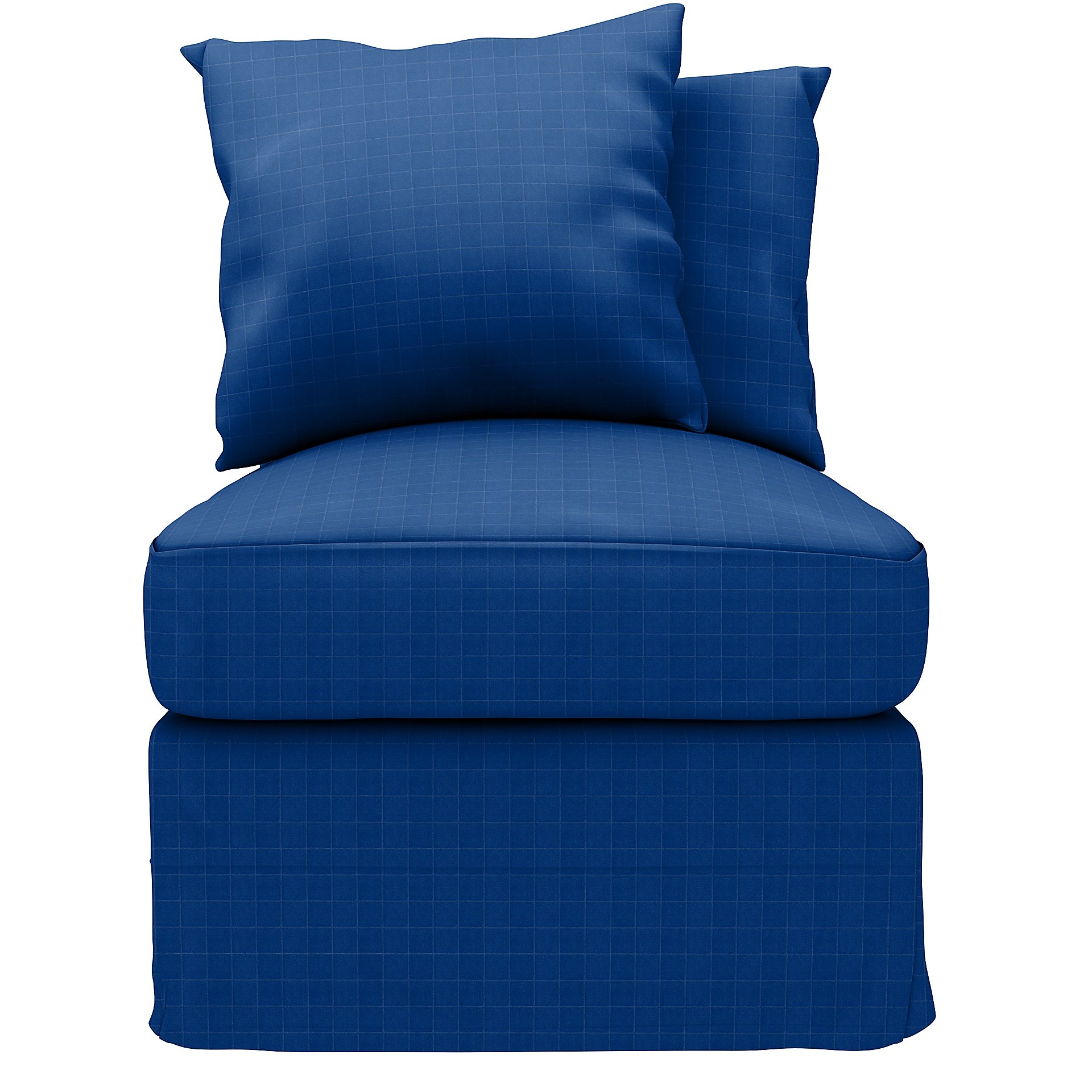 IKEA - Gronlid 1 seat section cover , Lapis Blue, Moody Seventies Collection - Bemz