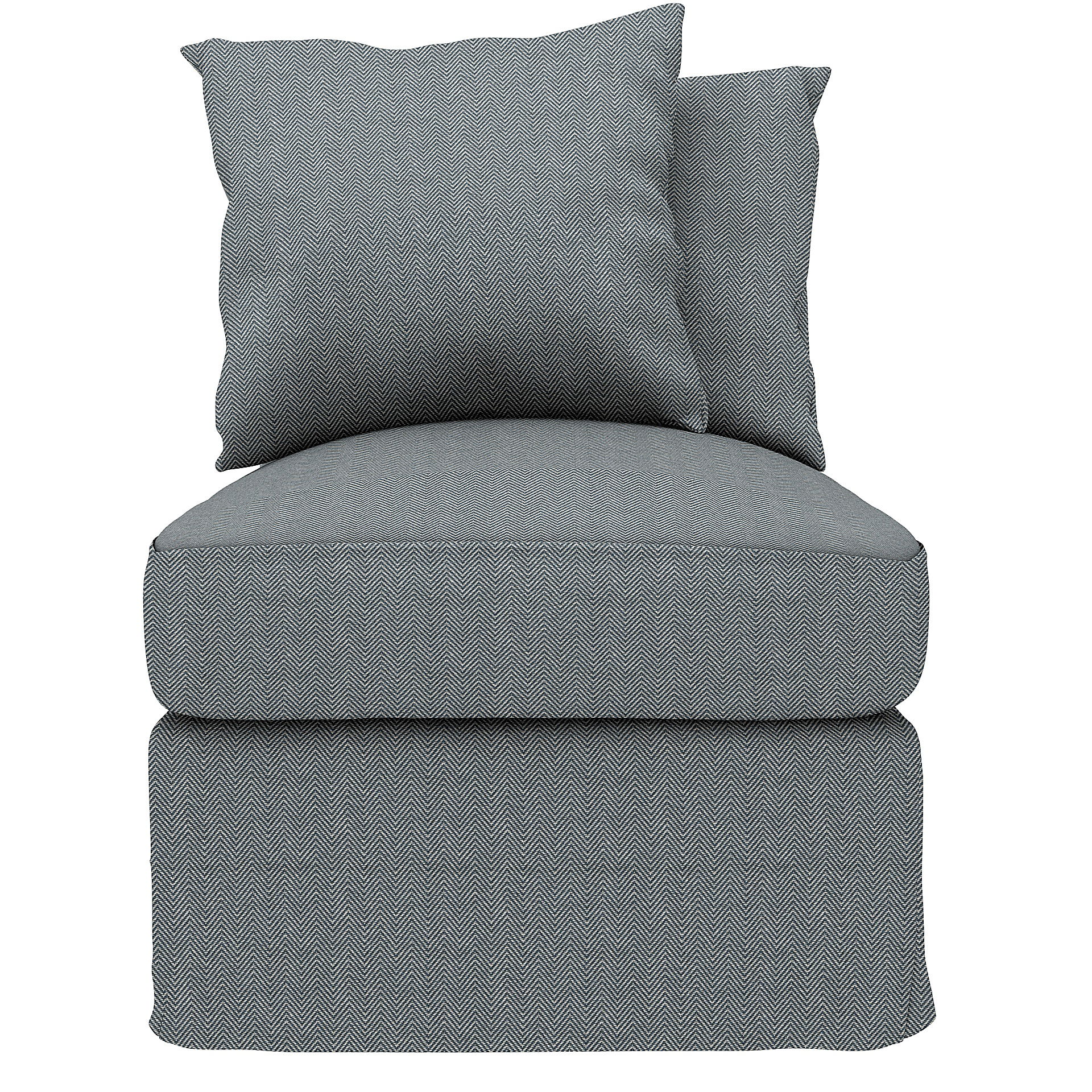 IKEA - Grönlid 1 seat section cover , Denim, Cotton - Bemz