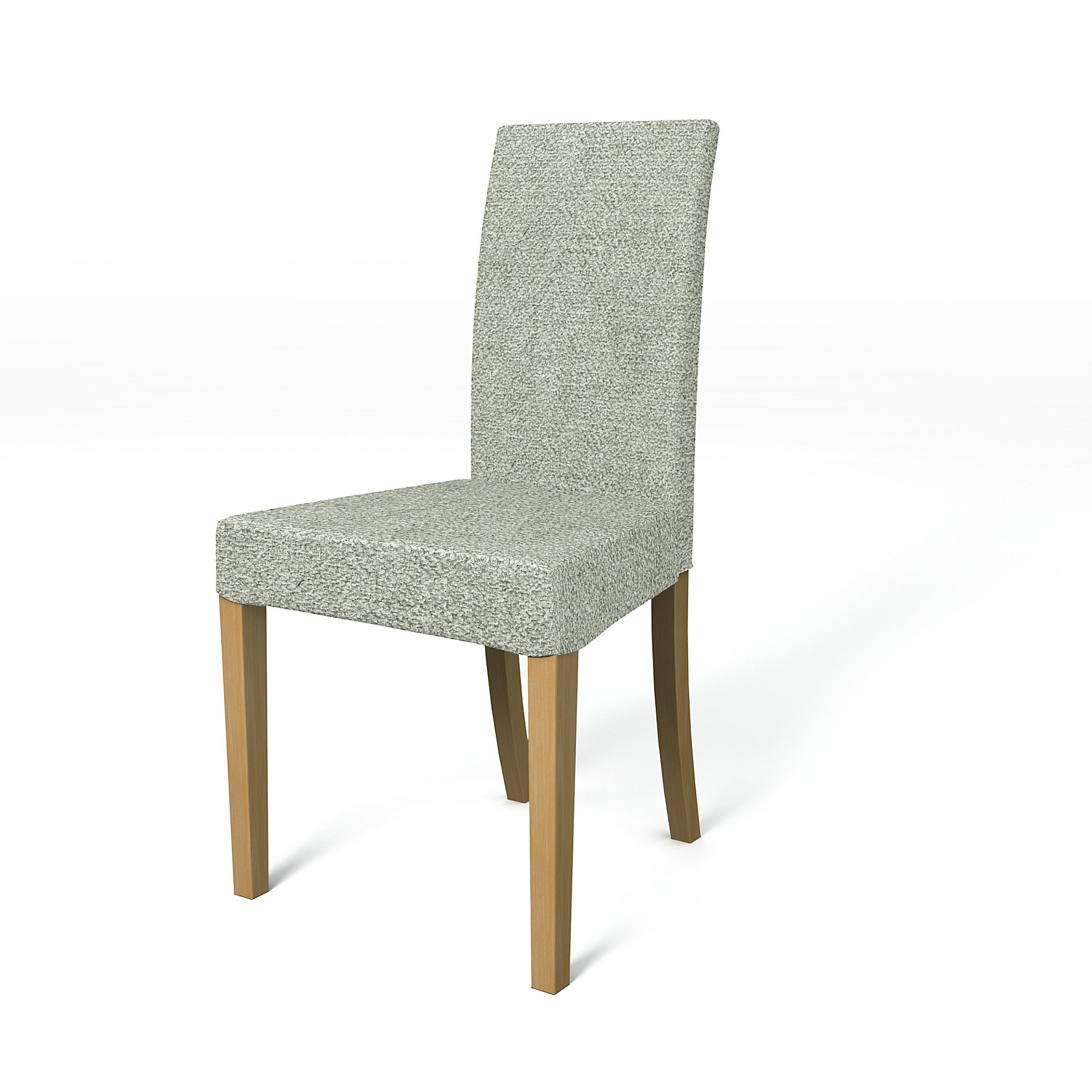 IKEA - Harry Dining Chair Cover, Pistachio, Boucle & Texture - Bemz