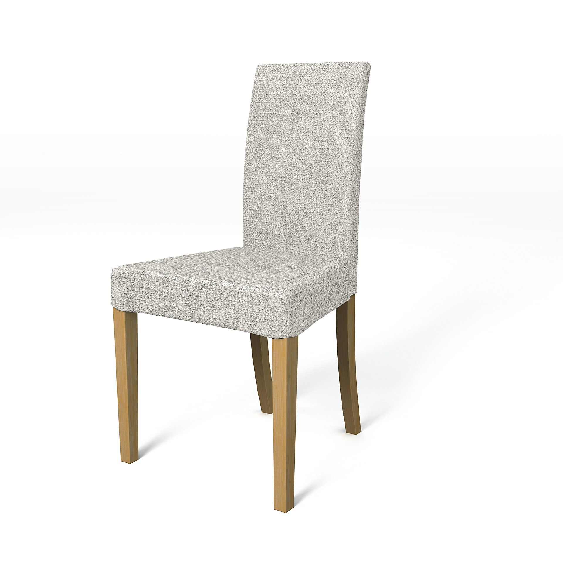 IKEA - Harry Dining Chair Cover, Driftwood, Boucle & Texture - Bemz