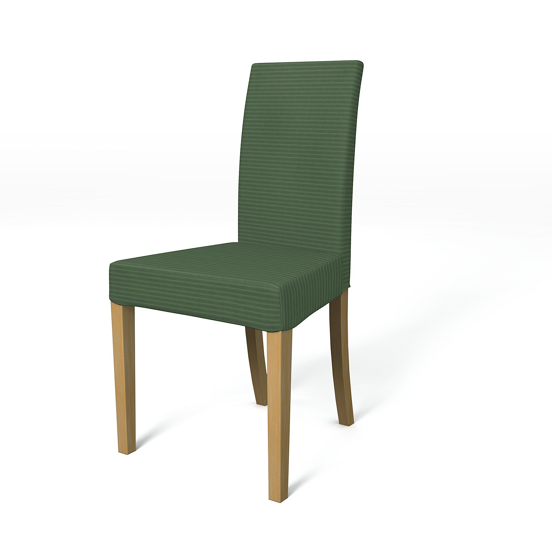 IKEA - Harry Dining Chair Cover, Palm Green, Corduroy - Bemz