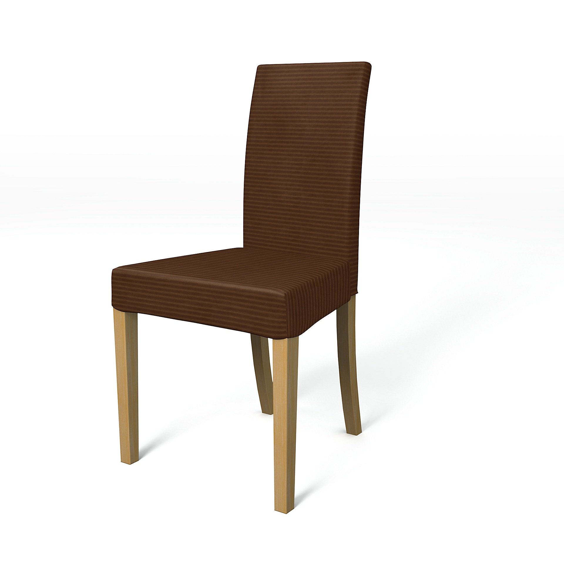 IKEA - Harry Dining Chair Cover, Chocolate Brown, Corduroy - Bemz