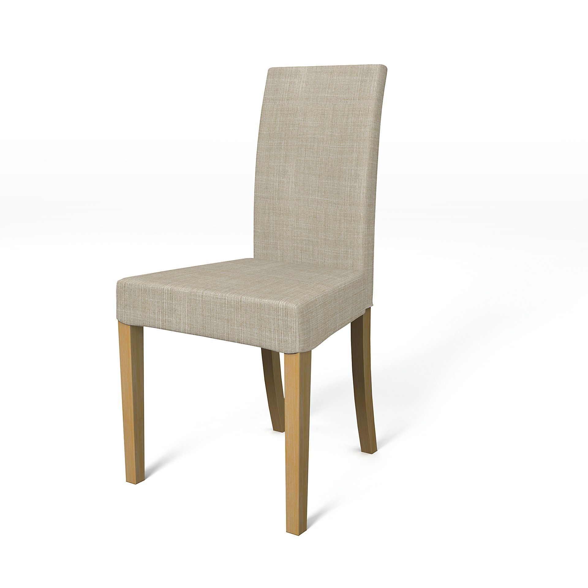 IKEA - Harry Dining Chair Cover, Sand Beige, Boucle & Texture - Bemz