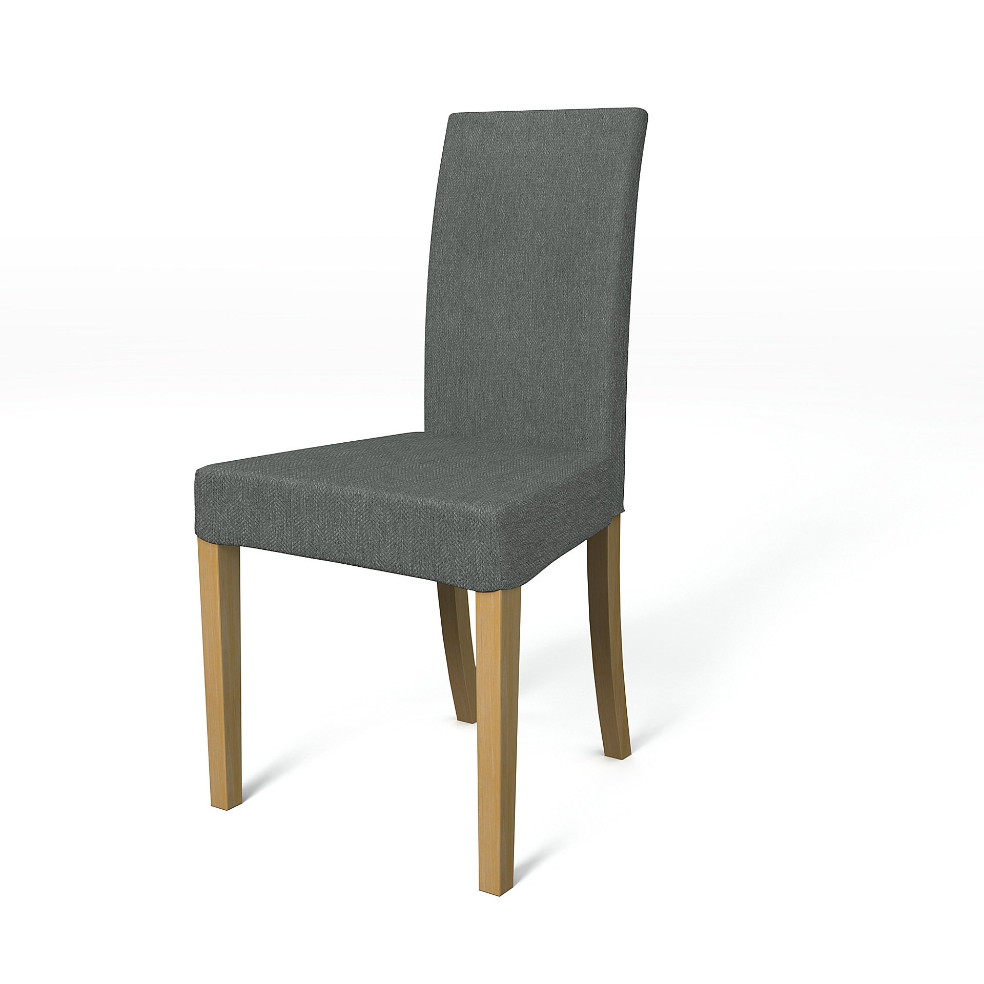 IKEA - Harry Dining Chair Cover, Laurel, Boucle & Texture - Bemz