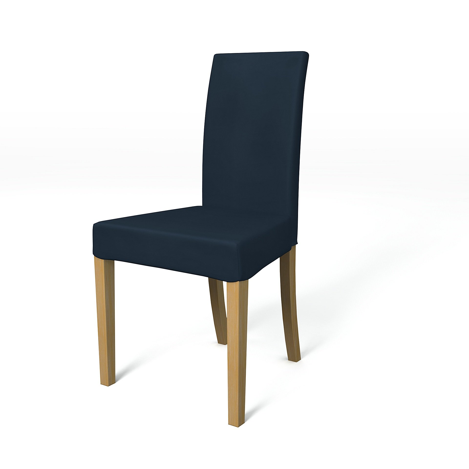 IKEA - Harry Dining Chair Cover, Navy Blue, Cotton - Bemz