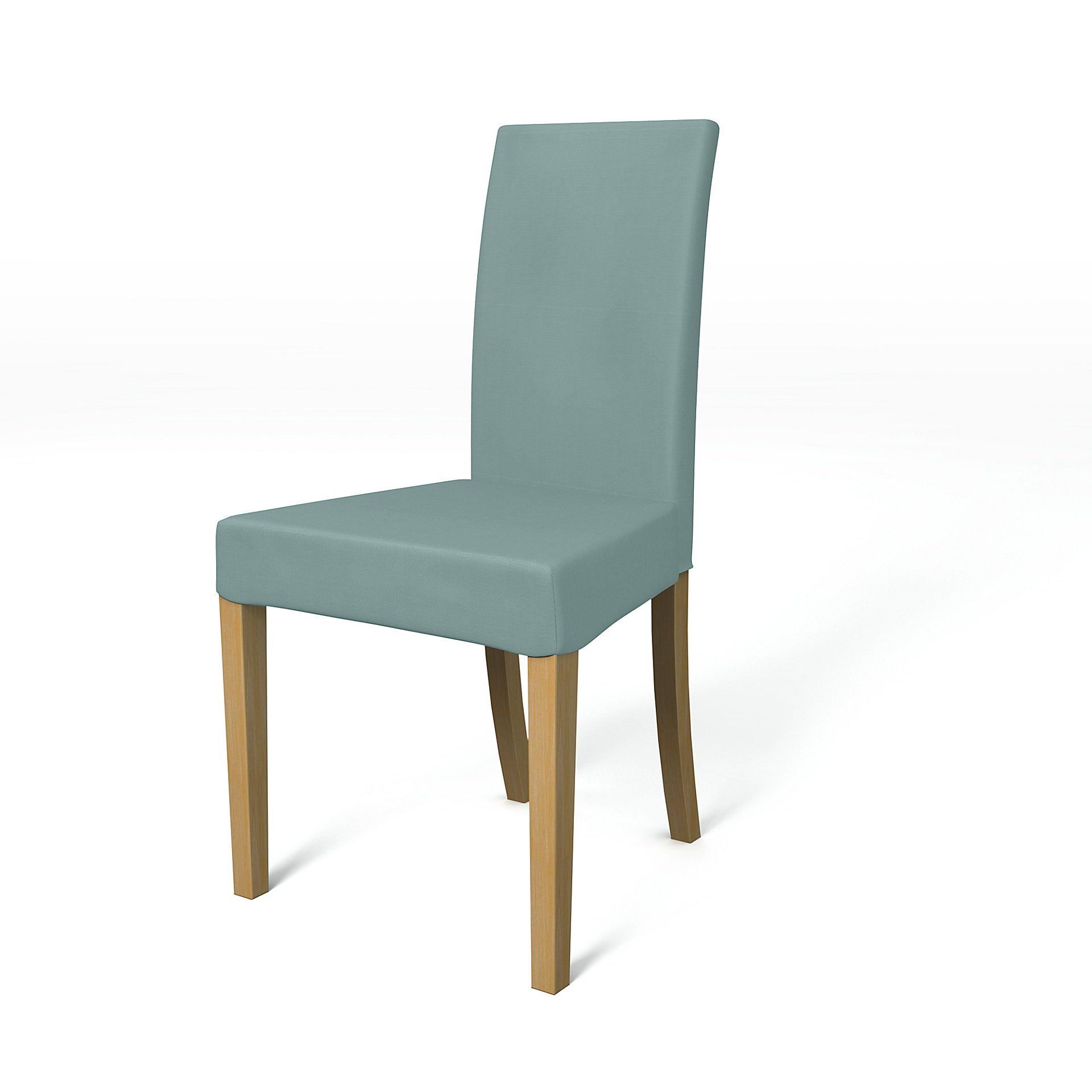 IKEA - Harry Dining Chair Cover, Mineral Blue, Cotton - Bemz