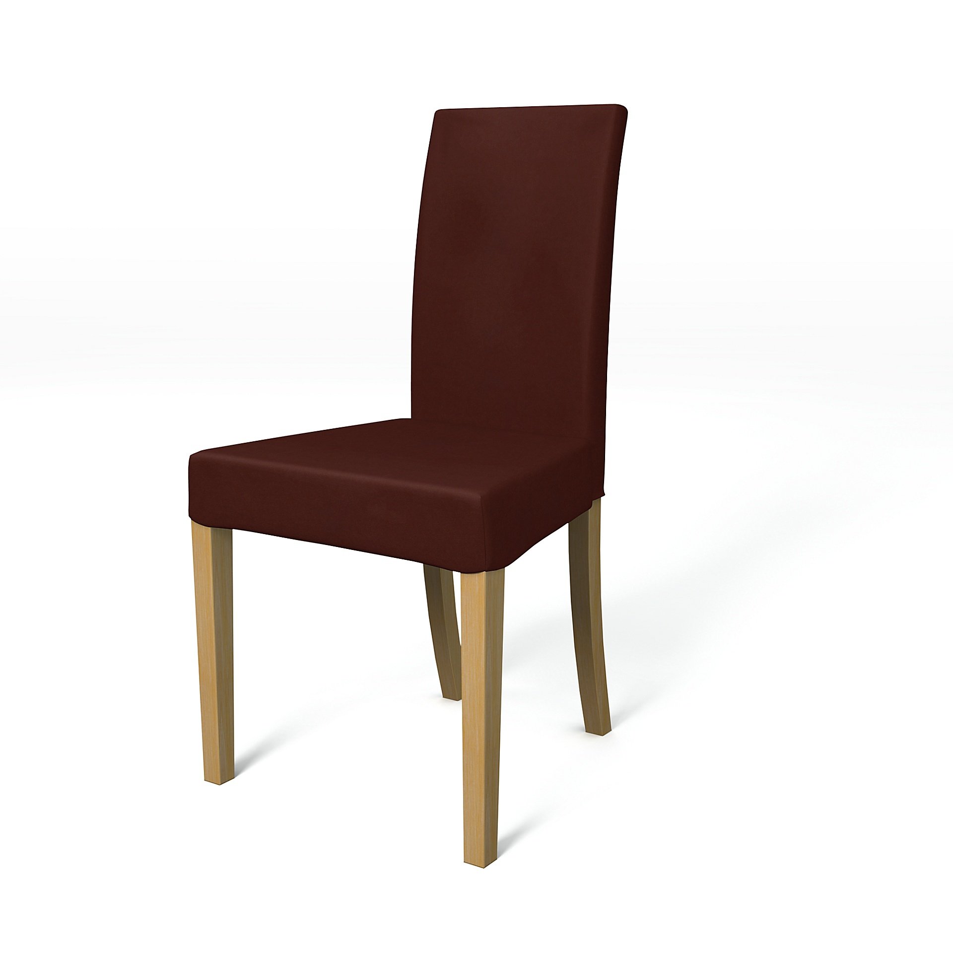 IKEA - Harry Dining Chair Cover, Ground Coffee, Velvet - Bemz