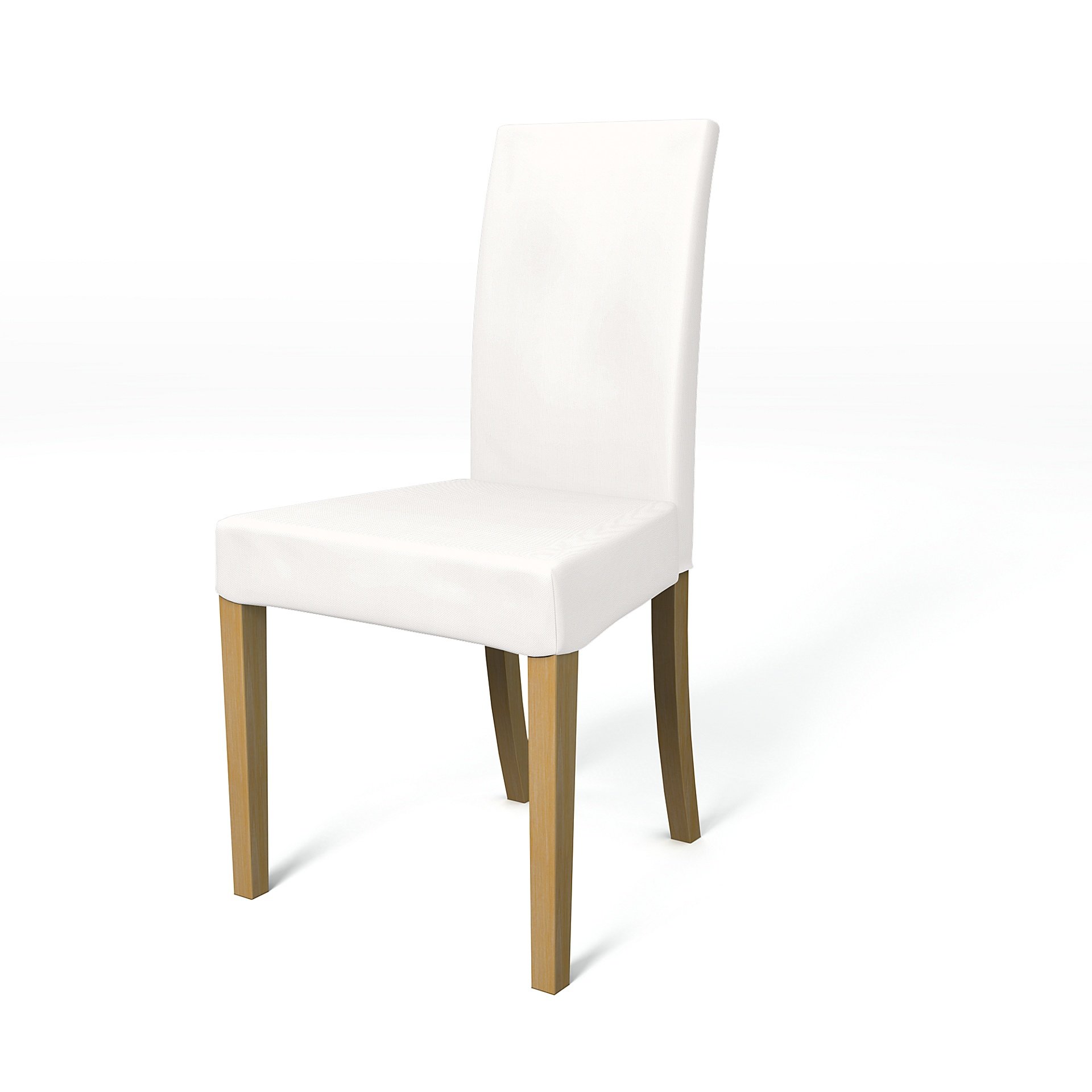 IKEA - Harry Dining Chair Cover, Soft White, Linen - Bemz