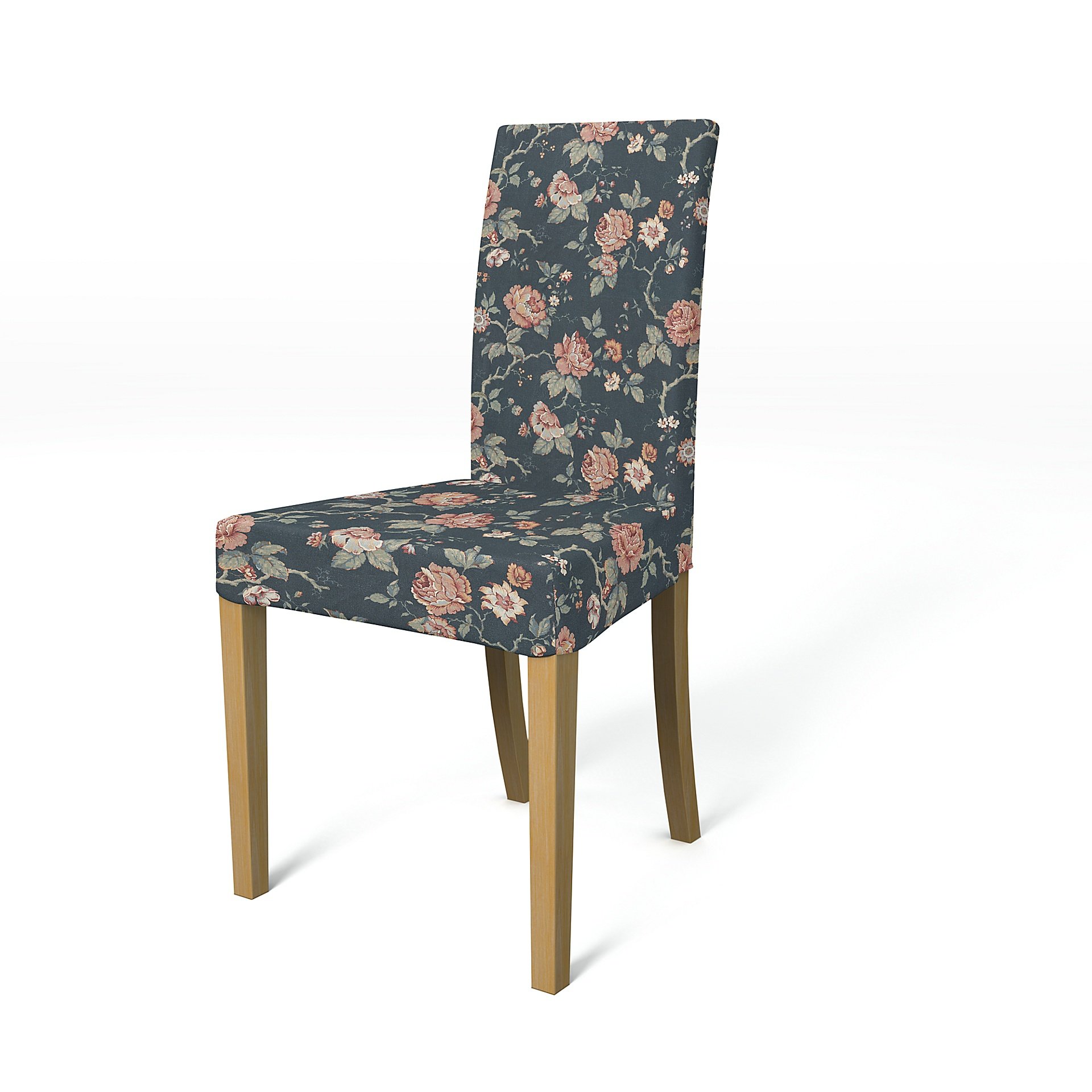 IKEA - Harry Dining Chair Cover, Rosentrad Dark, BEMZ x BORASTAPETER COLLECTION - Bemz