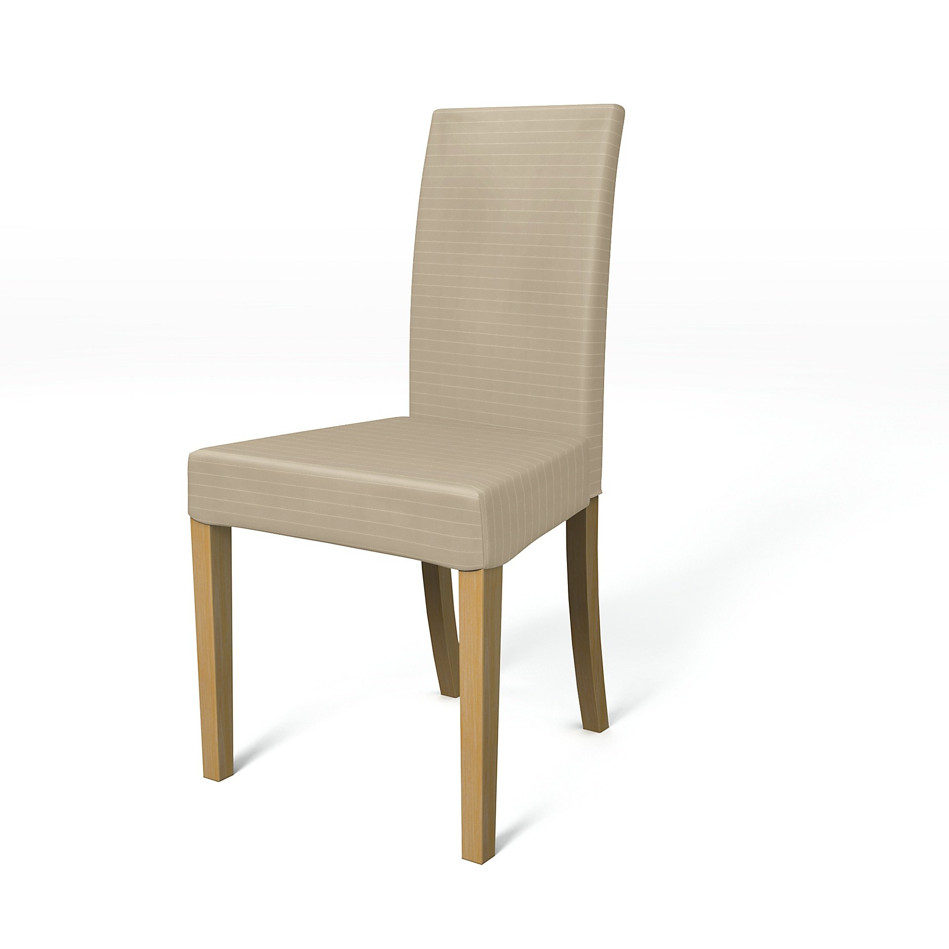 IKEA - Harry Dining Chair Cover, Oyster, Velvet - Bemz