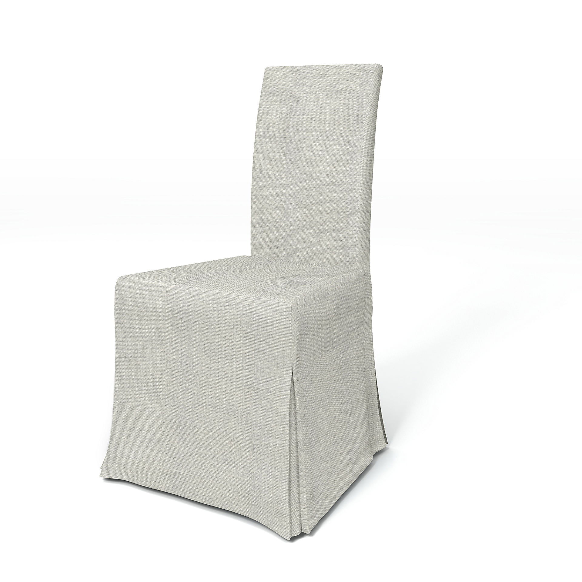 IKEA - Harry Dining Chair Cover, Silver Grey, Cotton - Bemz
