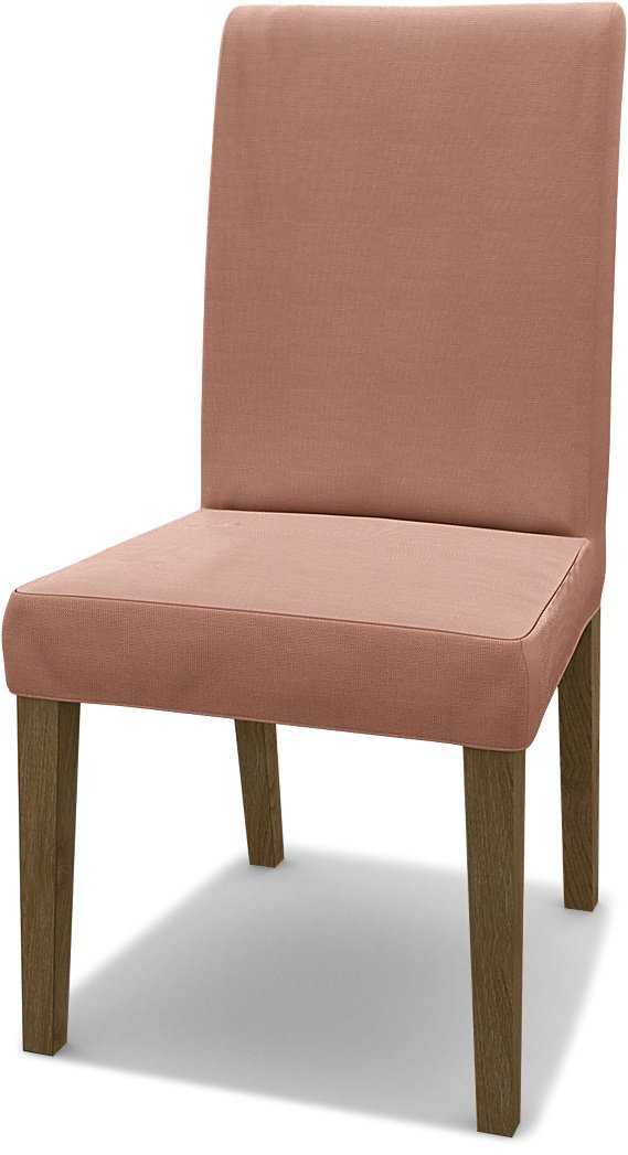 IKEA - Henriksdal Dining Chair Cover (Standard model), Dusty Pink, Outdoor - Bemz