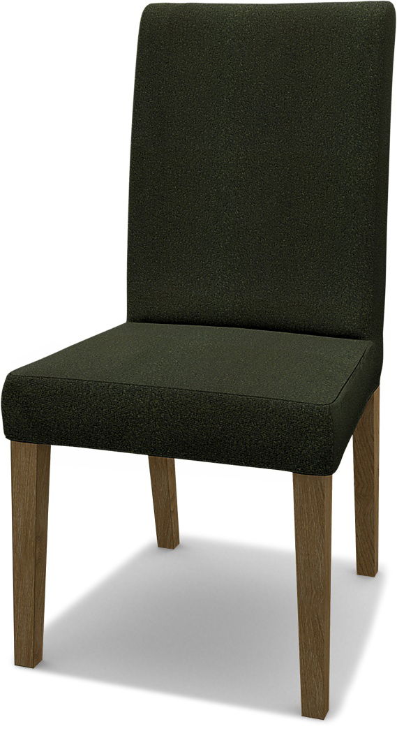 IKEA - Överdrag till Henriksdal stol (standard modell), Dark Moss Green, BEMZ NATURES’ PALETTE COLLECTION - Bemz