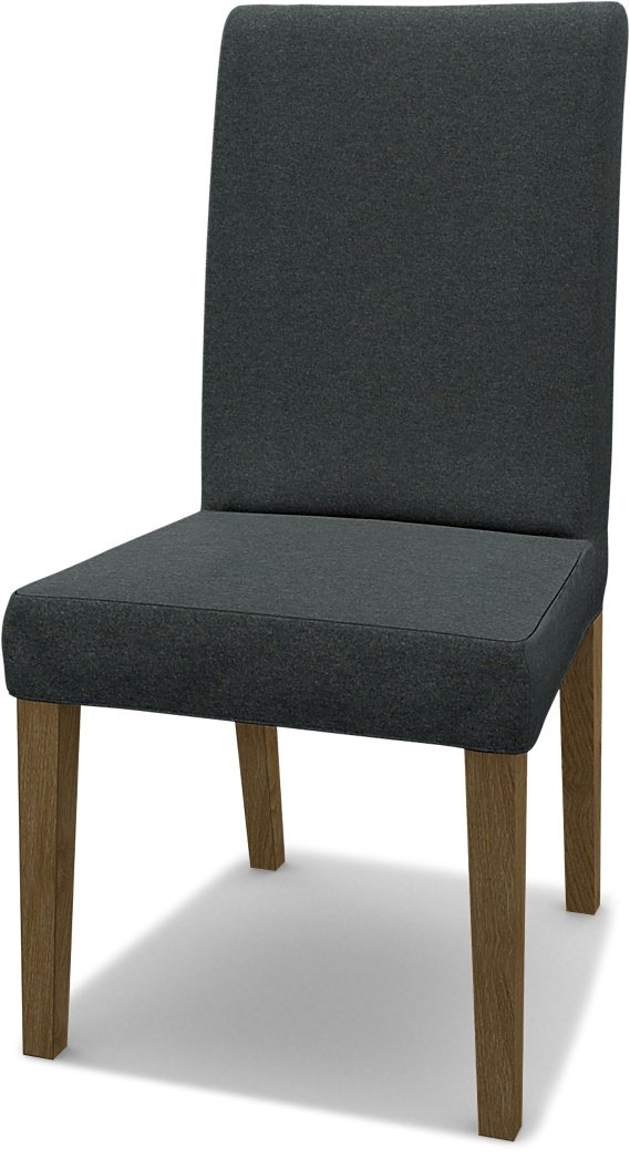 IKEA - Henriksdal Dining Chair Cover (Standard model), Stone, Wool - Bemz