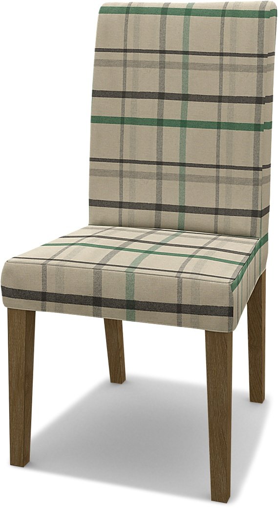IKEA - Överdrag till Henriksdal stol (standard modell), Forest Glade, ULL - Bemz