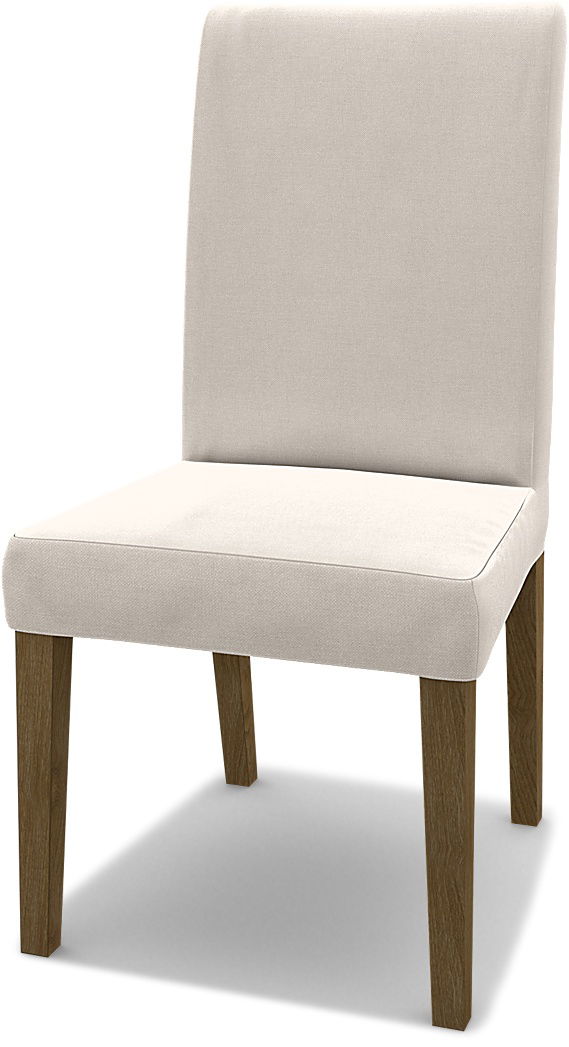 IKEA - Överdrag till Henriksdal stol (standard modell), Chalk, Linne - Bemz