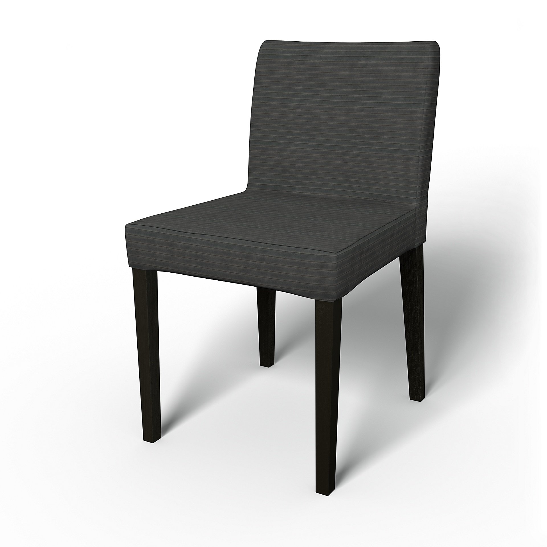 IKEA - Henrik Dining Chair Cover, Licorice, Corduroy - Bemz