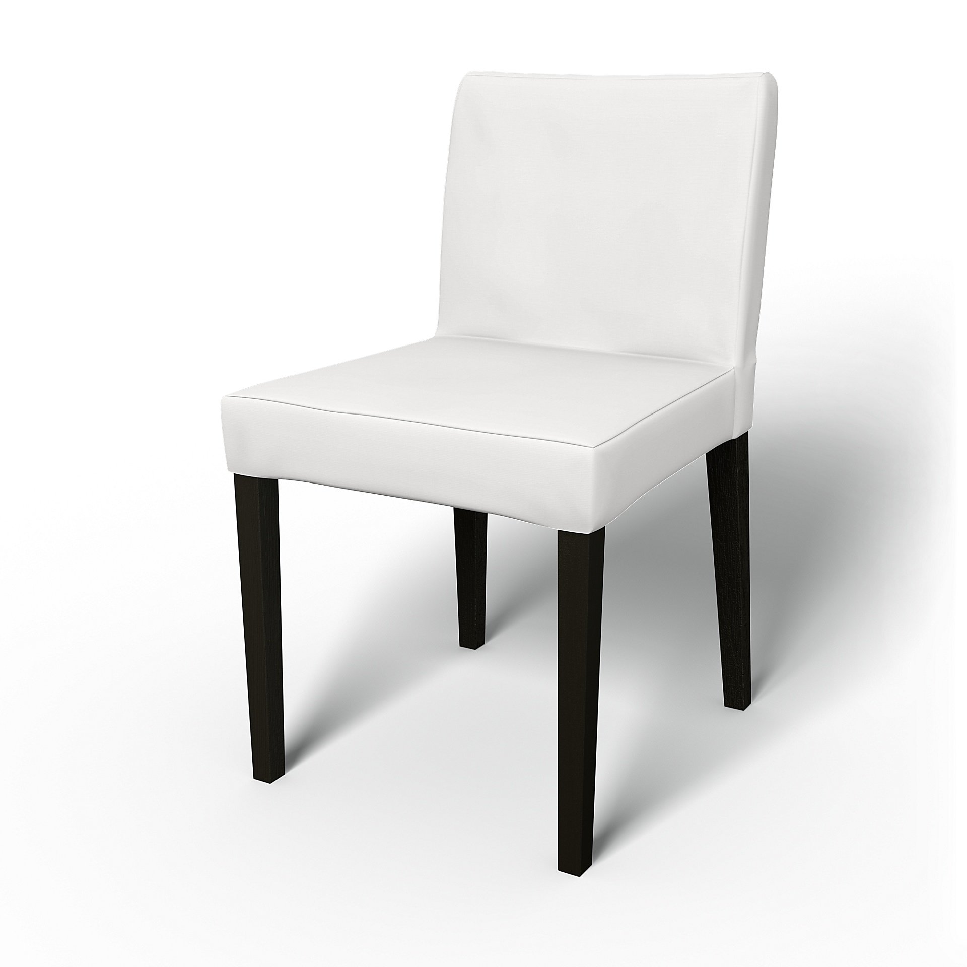 IKEA - Henrik Dining Chair Cover, Absolute White, Cotton - Bemz