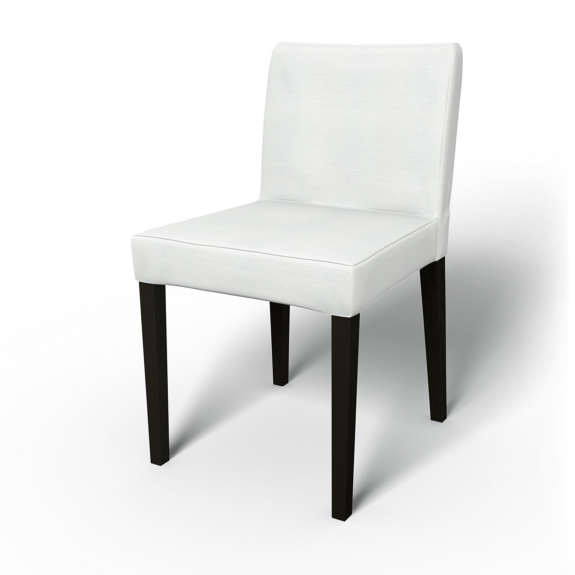IKEA - Henrik Dining Chair Cover, White, Linen - Bemz
