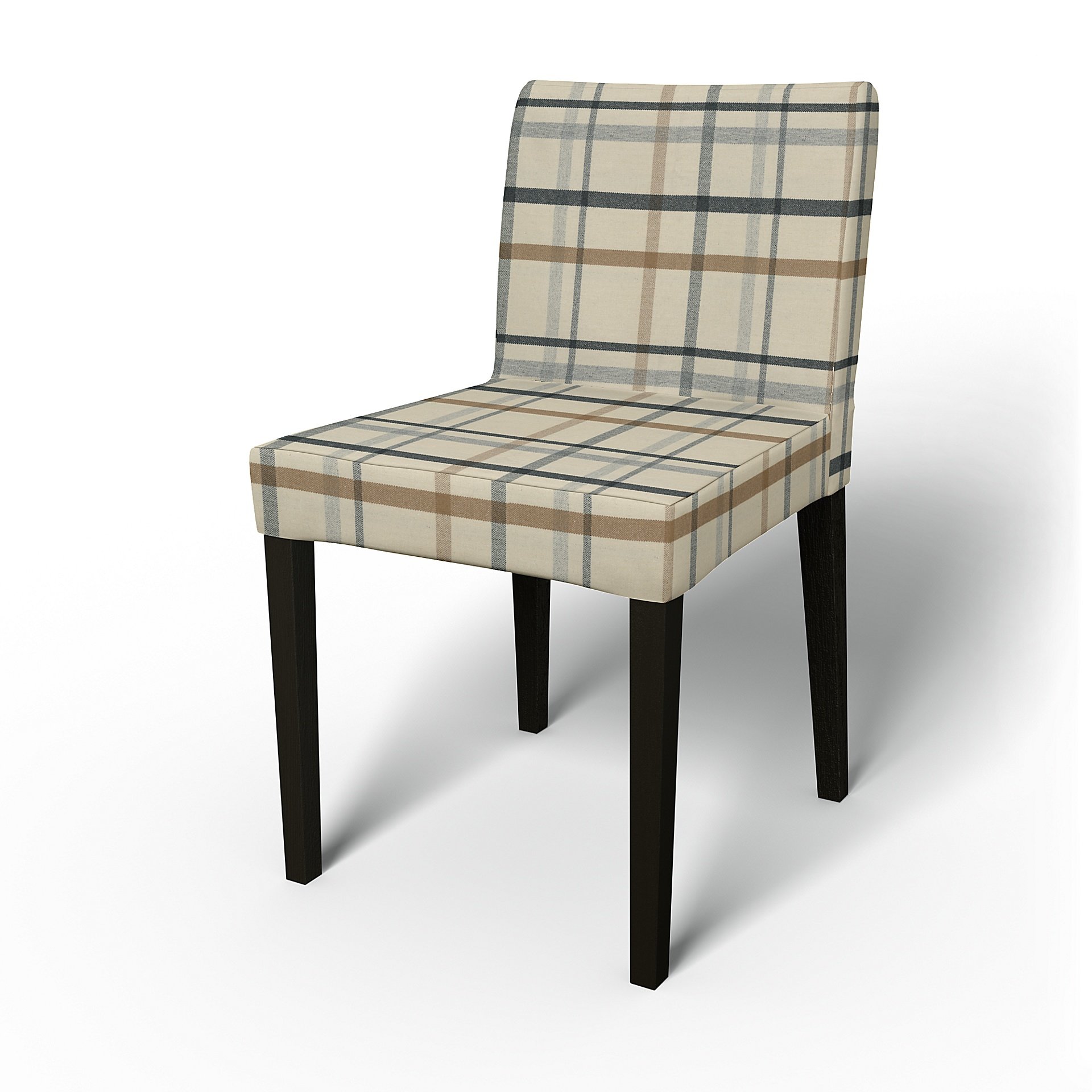 IKEA - Henrik Dining Chair Cover, Fawn Brown, Wool - Bemz