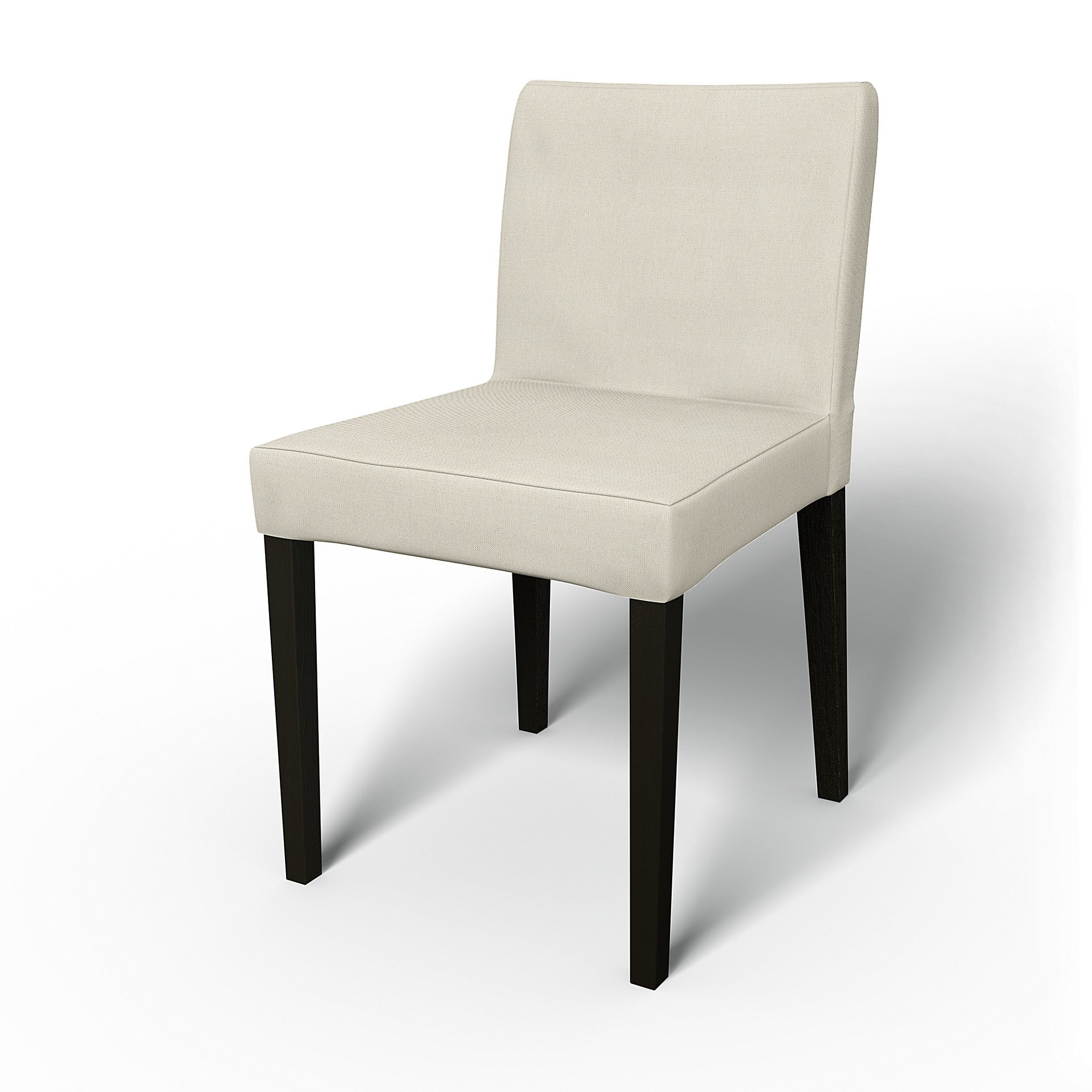 IKEA - Henrik Dining Chair Cover, Unbleached, Linen - Bemz