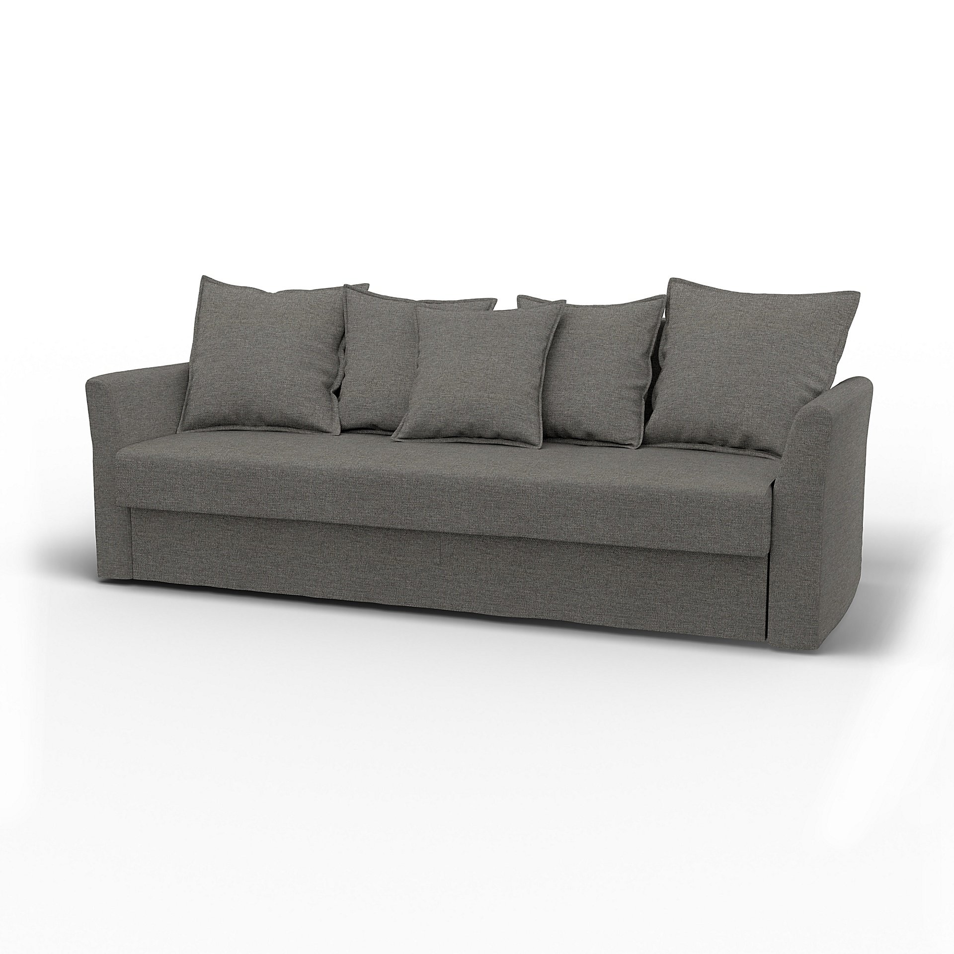 IKEA - Holmsund Sofabed, Taupe, Boucle & Texture - Bemz