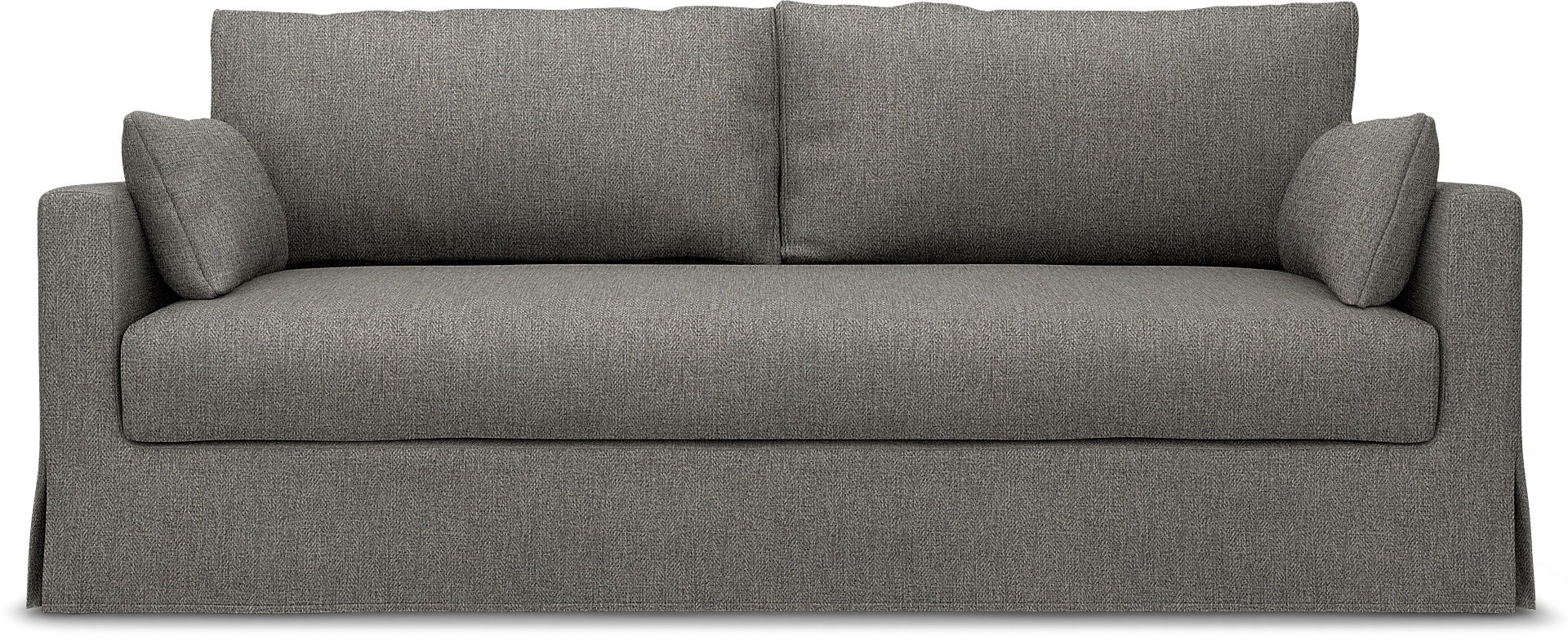 IKEA - Överdrag till Hyltarp 3-sitssoffa, Taupe, BOUCLÉ & TEXTUR - Bemz