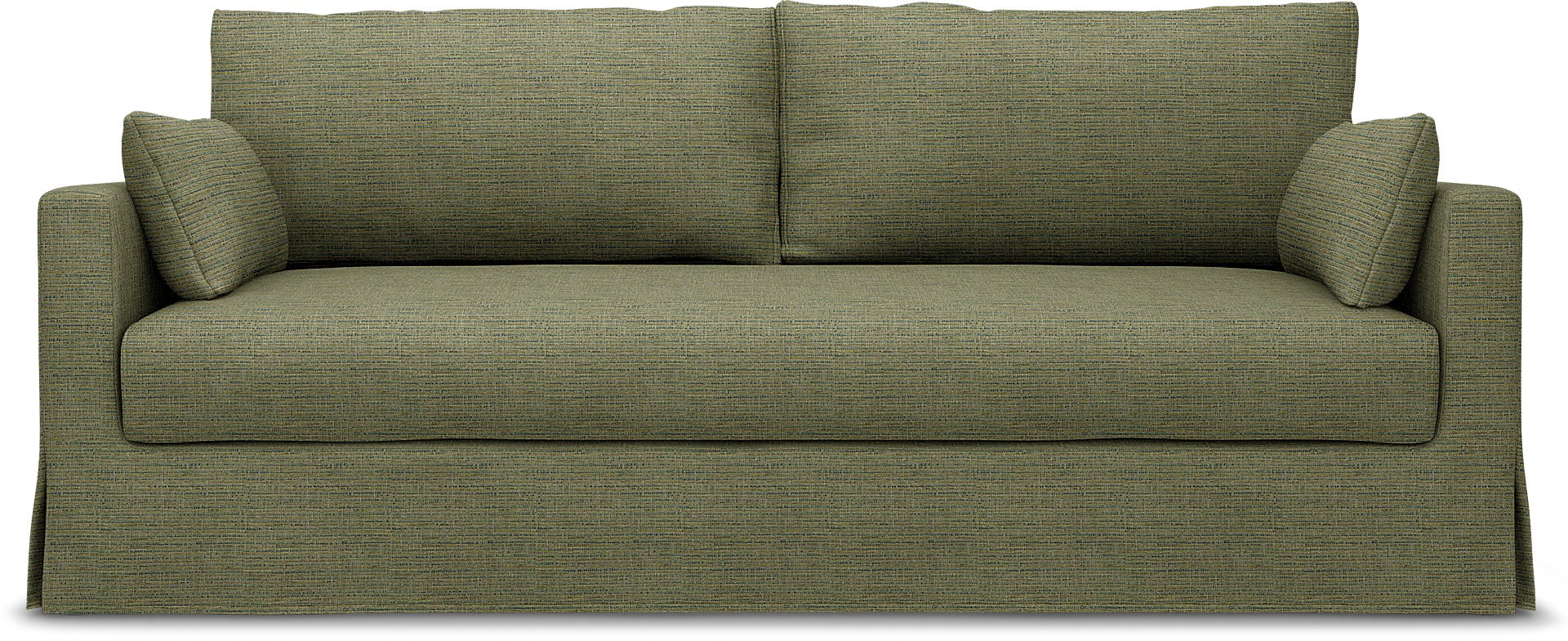 IKEA - Överdrag till Hyltarp 3-sitssoffa, Meadow Green, BOUCLÉ & TEXTUR - Bemz