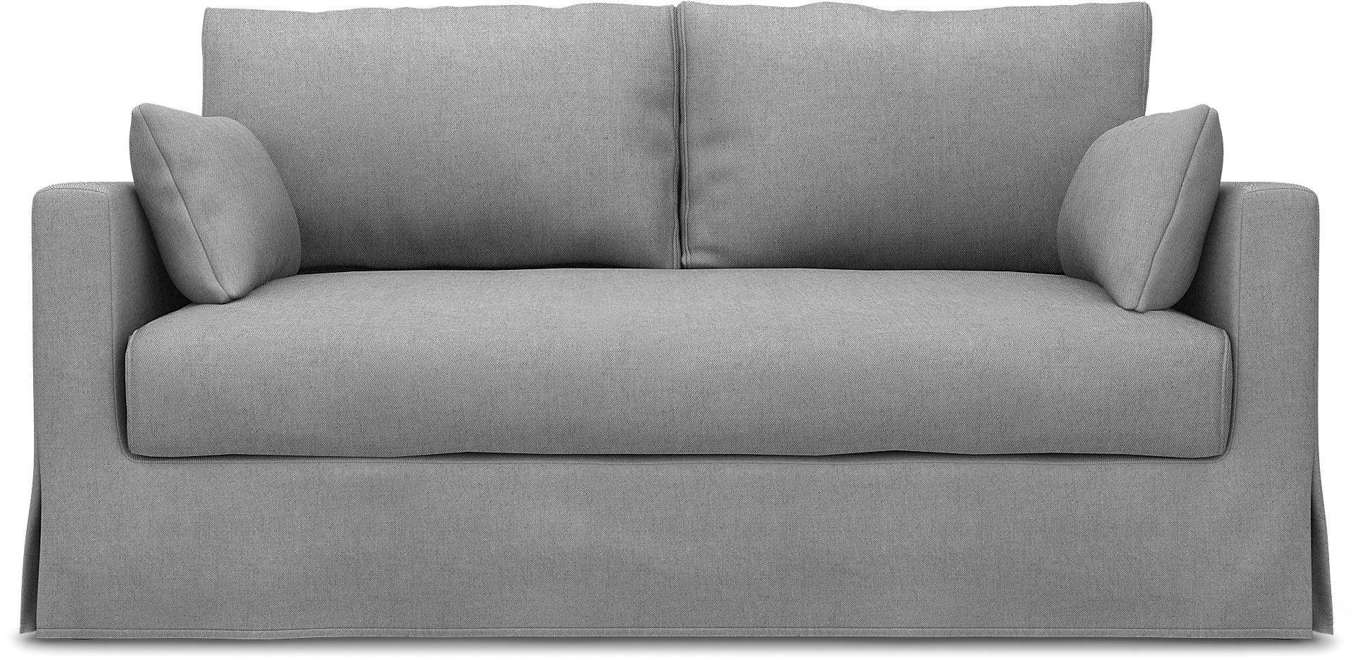 IKEA - Hyltarp 2-seater sofa cover, Graphite, Linen - Bemz