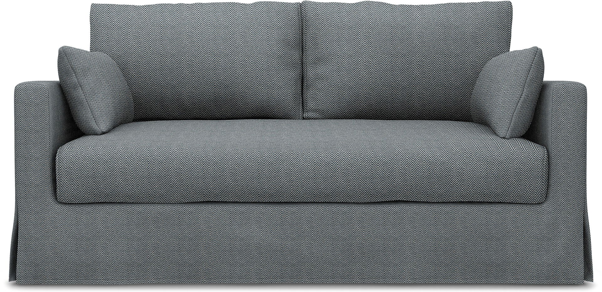 IKEA - Överdrag till Hyltarp 2-sitssoffa, Denim, Bomull - Bemz