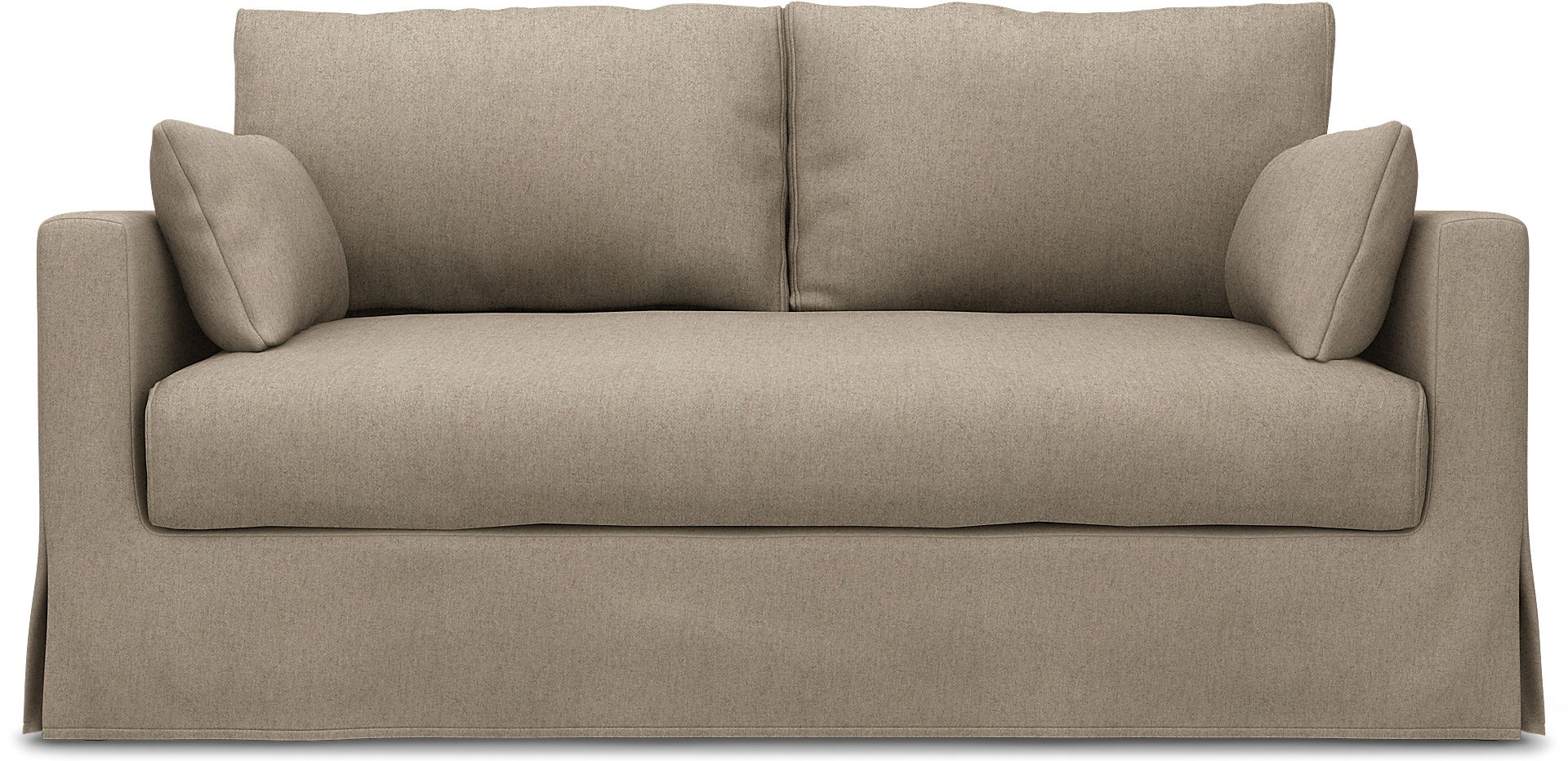 IKEA - Överdrag till Hyltarp 2-sitssoffa, Birch, ULL - Bemz