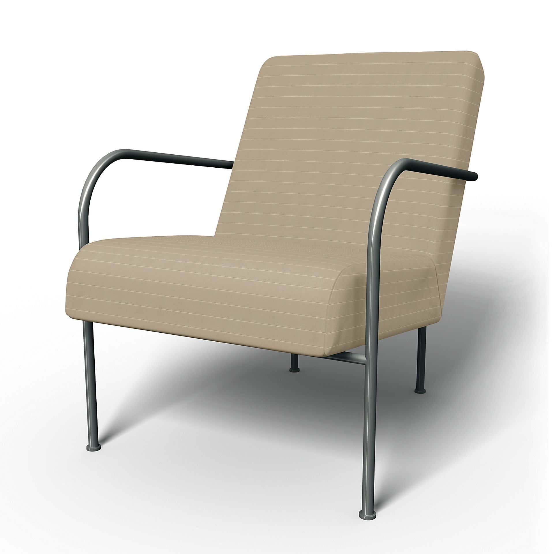 IKEA - IKEA PS Chair Cover, Oyster, Velvet - Bemz