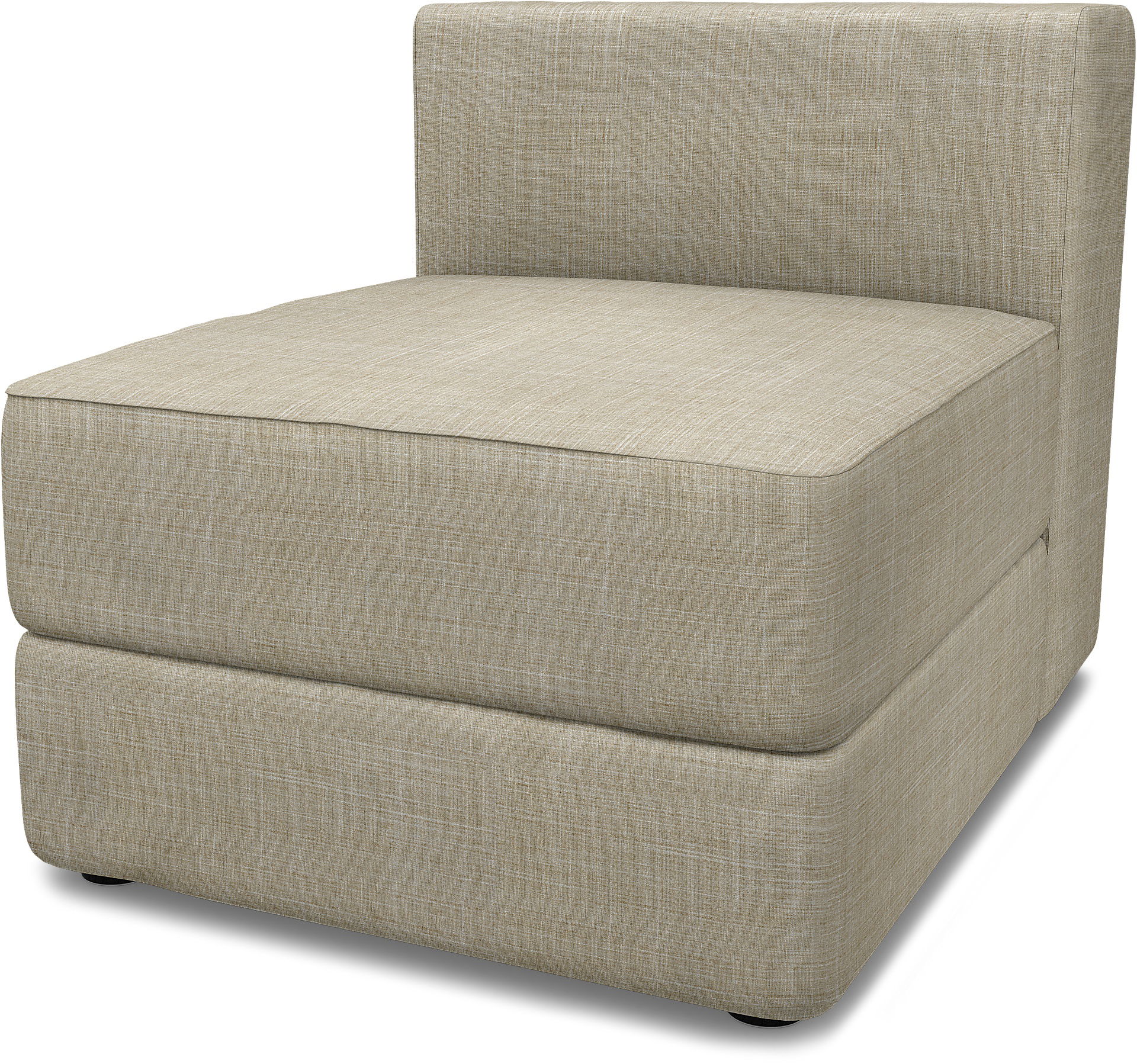 IKEA - Överdrag till Jättebo 1-sitsmodul, Sand Beige, BOUCLÉ & TEXTUR - Bemz