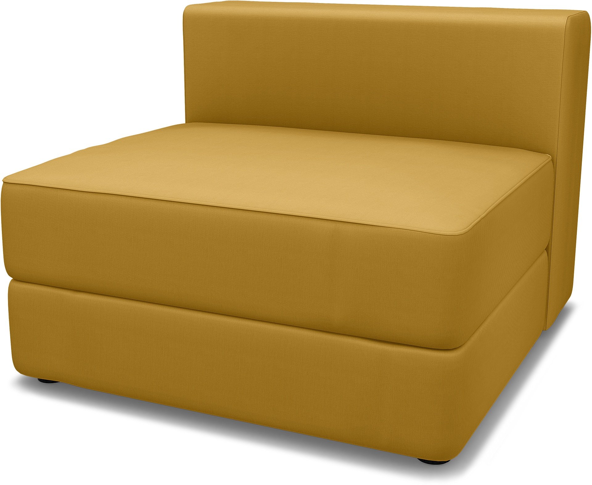 IKEA - Jattebo 1,5 Seat Module Cover, Honey Mustard, Cotton - Bemz
