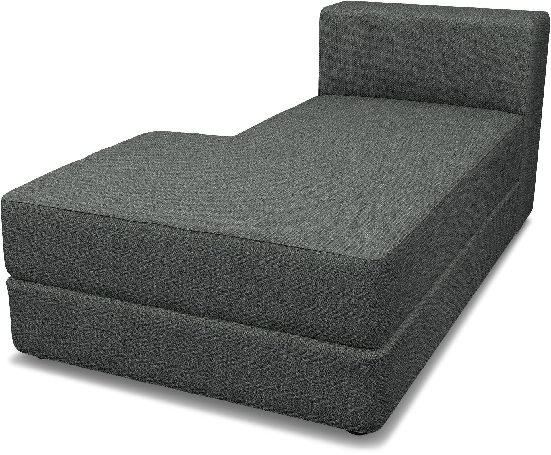 IKEA - Jättebo Chaise Module Cover (left), Laurel, Bouclé & Texture - Bemz
