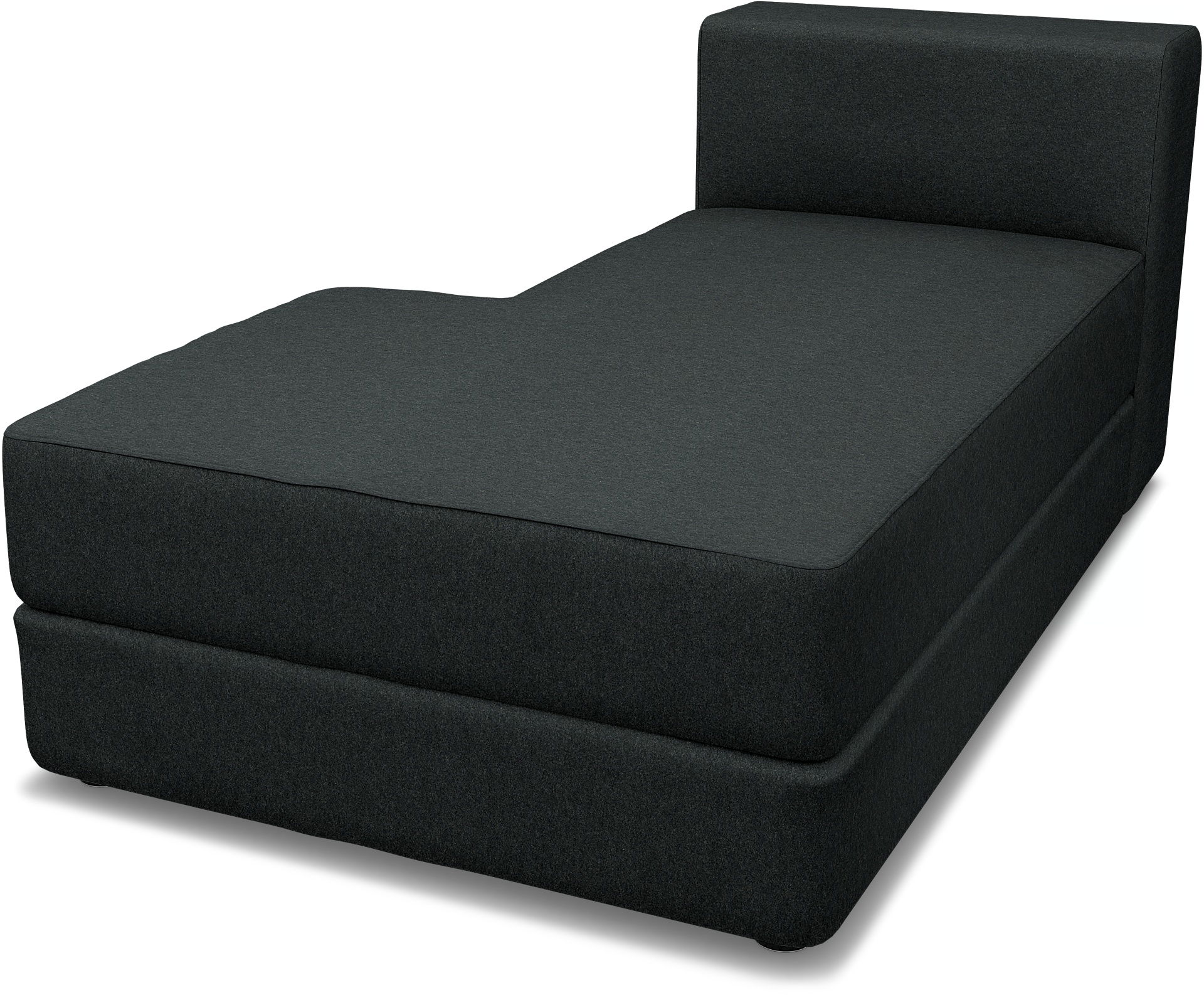 IKEA - Jättebo Chaise Module Cover (left), Stone, Wool - Bemz