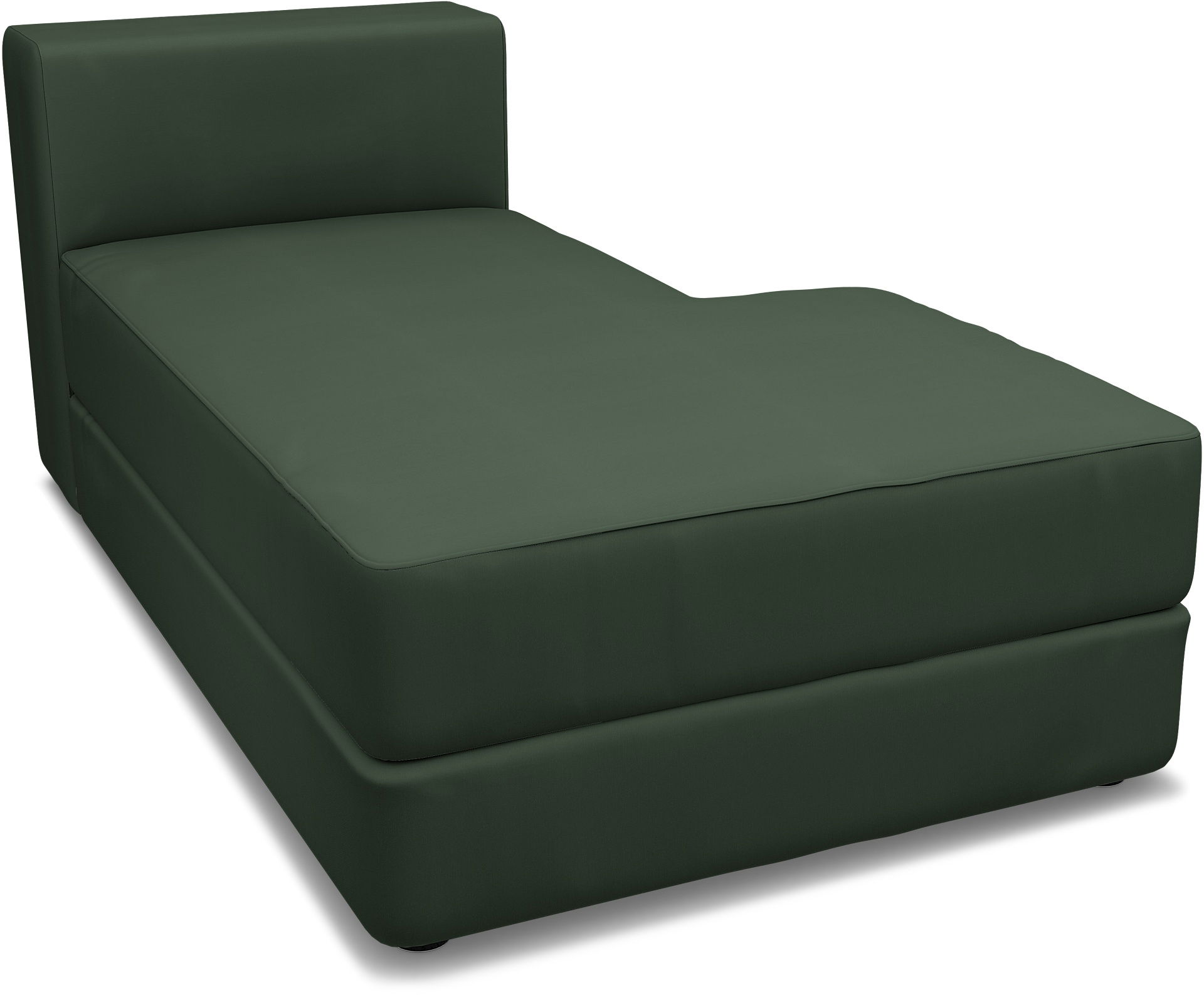 IKEA - Jättebo Chaise Module Cover (right), Thyme, Cotton - Bemz