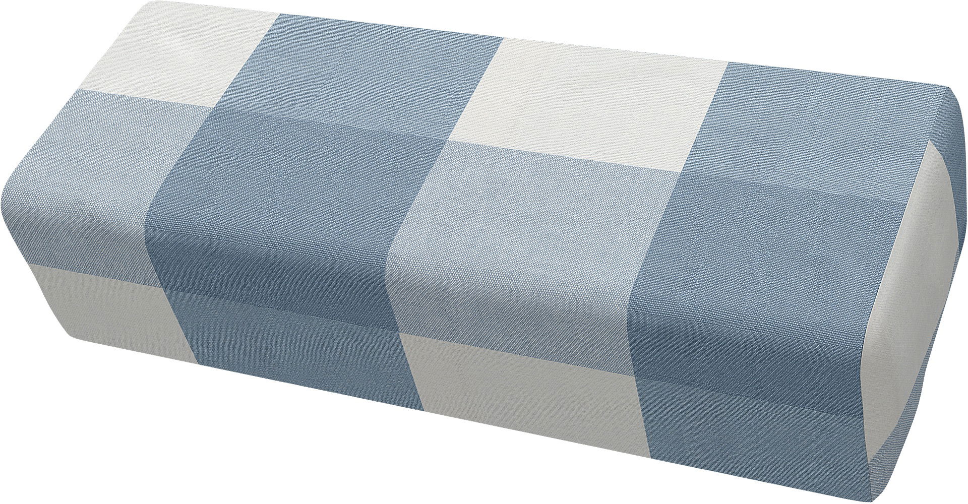 IKEA - Jättebo Headrest Cushion Cover, Sky Blue, Linen - Bemz