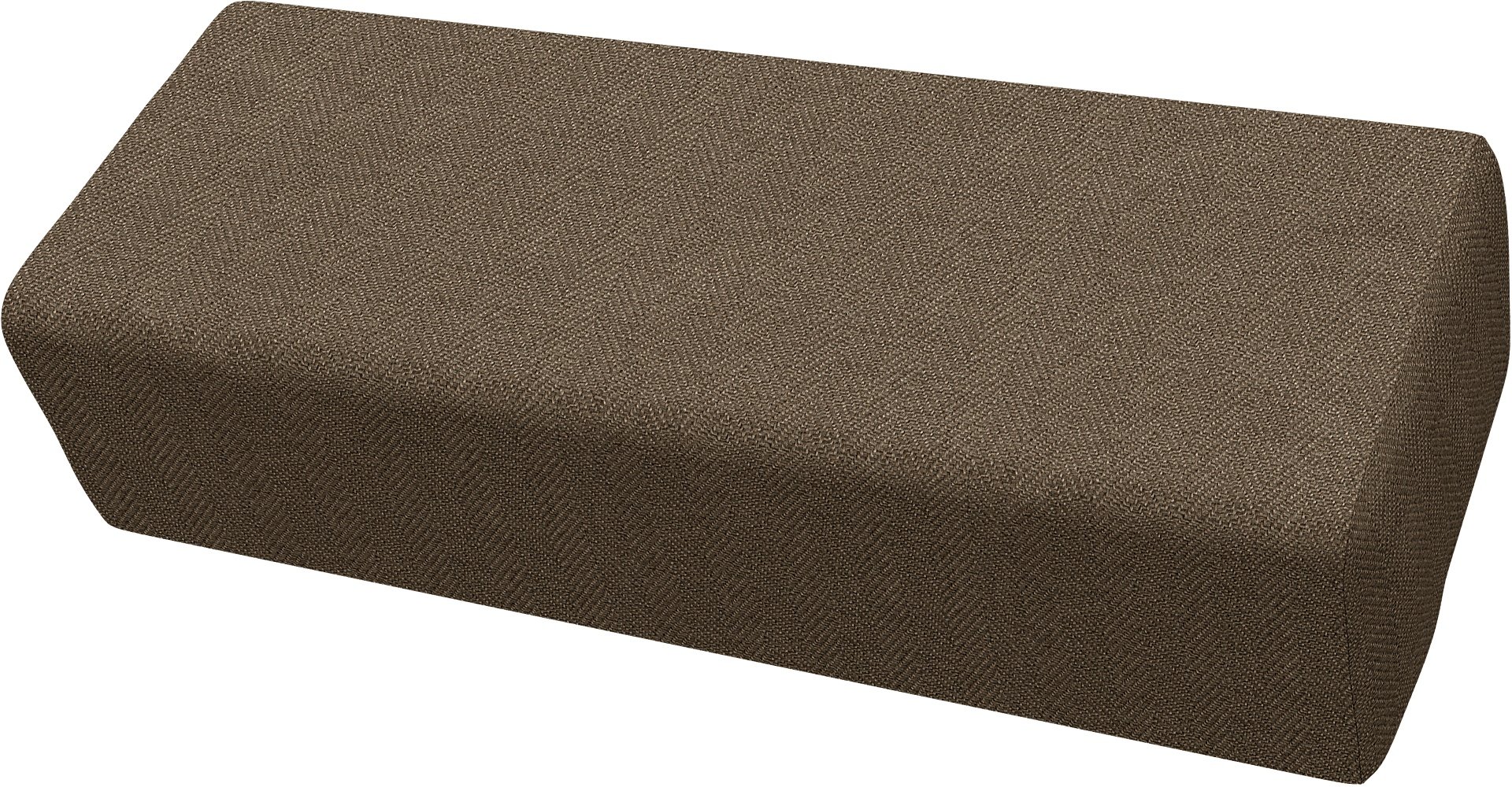 IKEA - Jattebo Headrest Cushion Cover, Dark Taupe, Boucle & Texture - Bemz