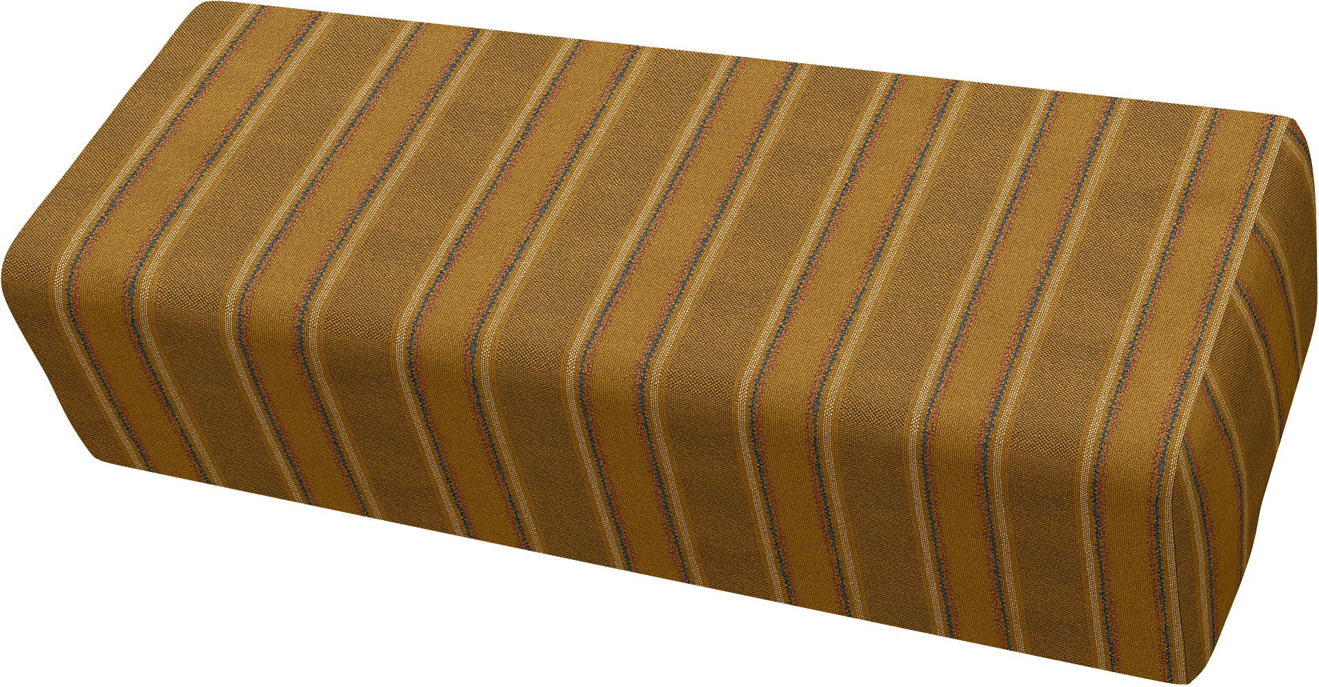 IKEA - Jättebo Headrest Cushion Cover, Mustard Stripe, Cotton - Bemz