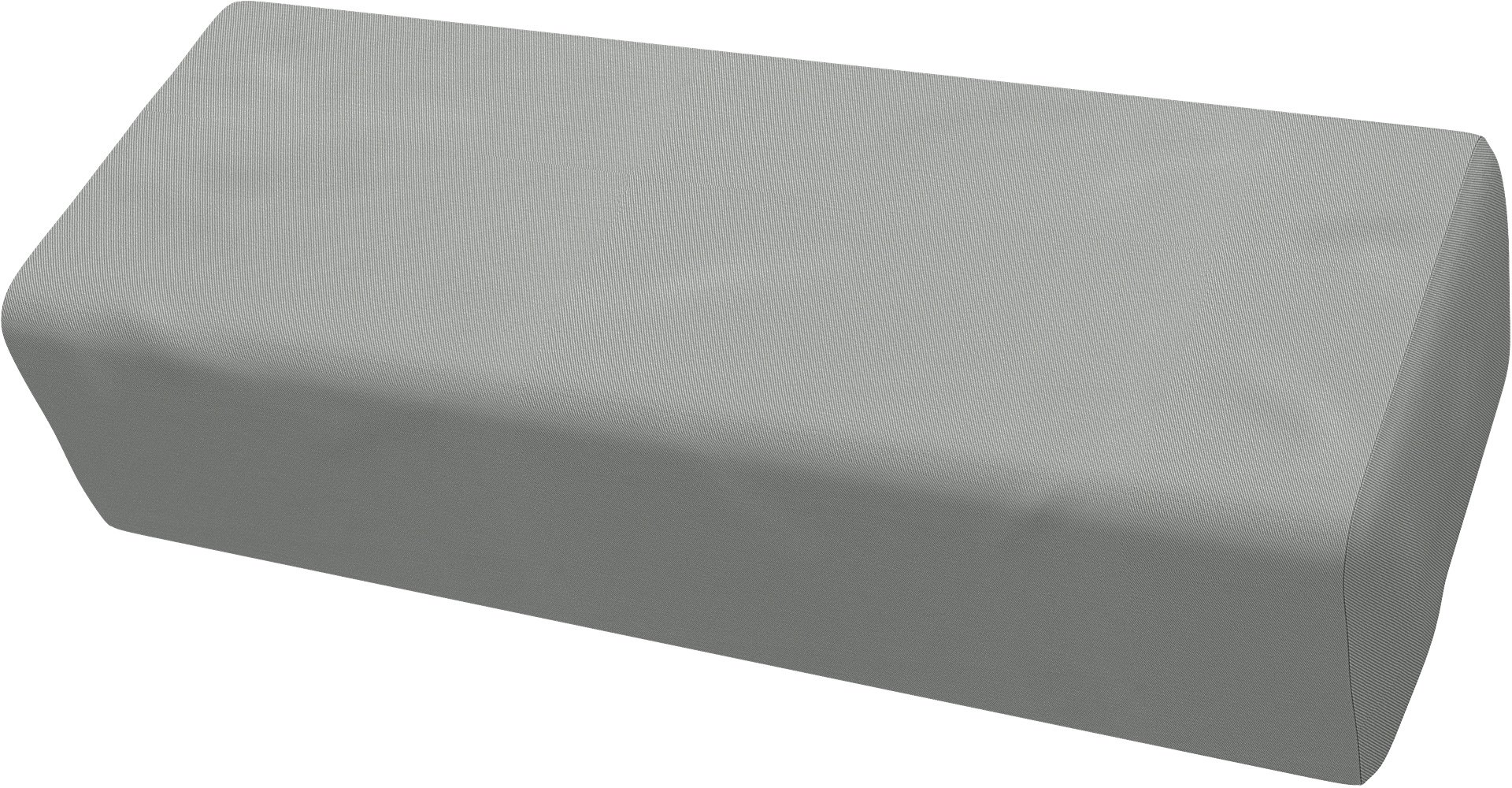 IKEA - Jattebo Headrest Cushion Cover, Silver Grey, Cotton - Bemz