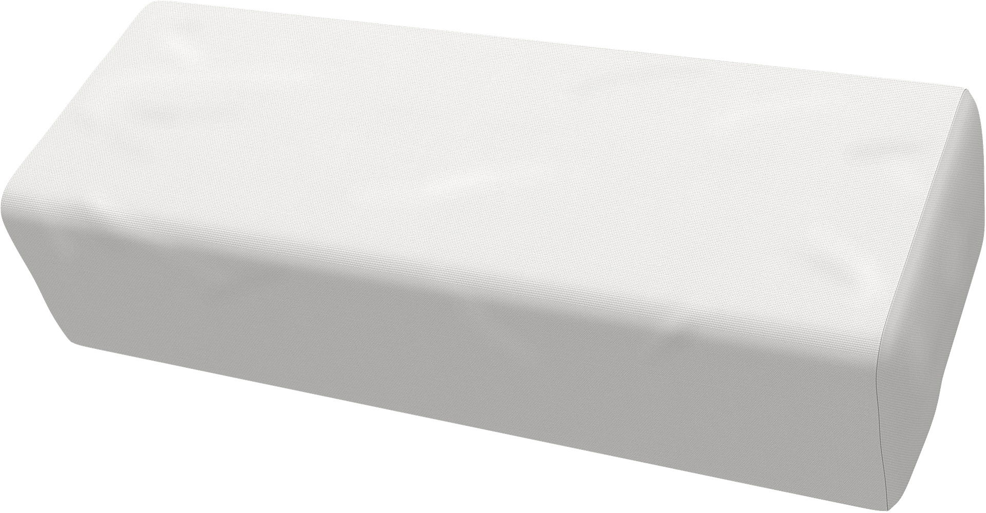 IKEA - Jättebo Headrest Cushion Cover, Absolute White, Cotton - Bemz