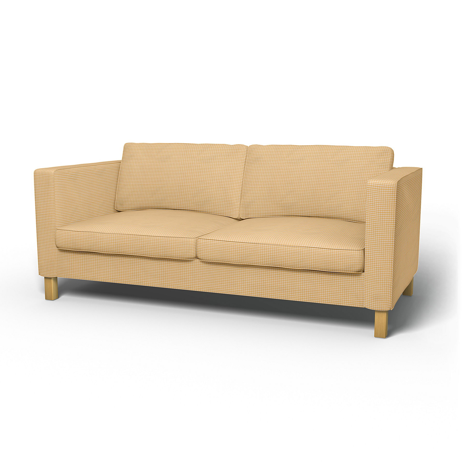 IKEA - Karlanda Sofa Bed Cover, Sun Yellow, Cotton - Bemz