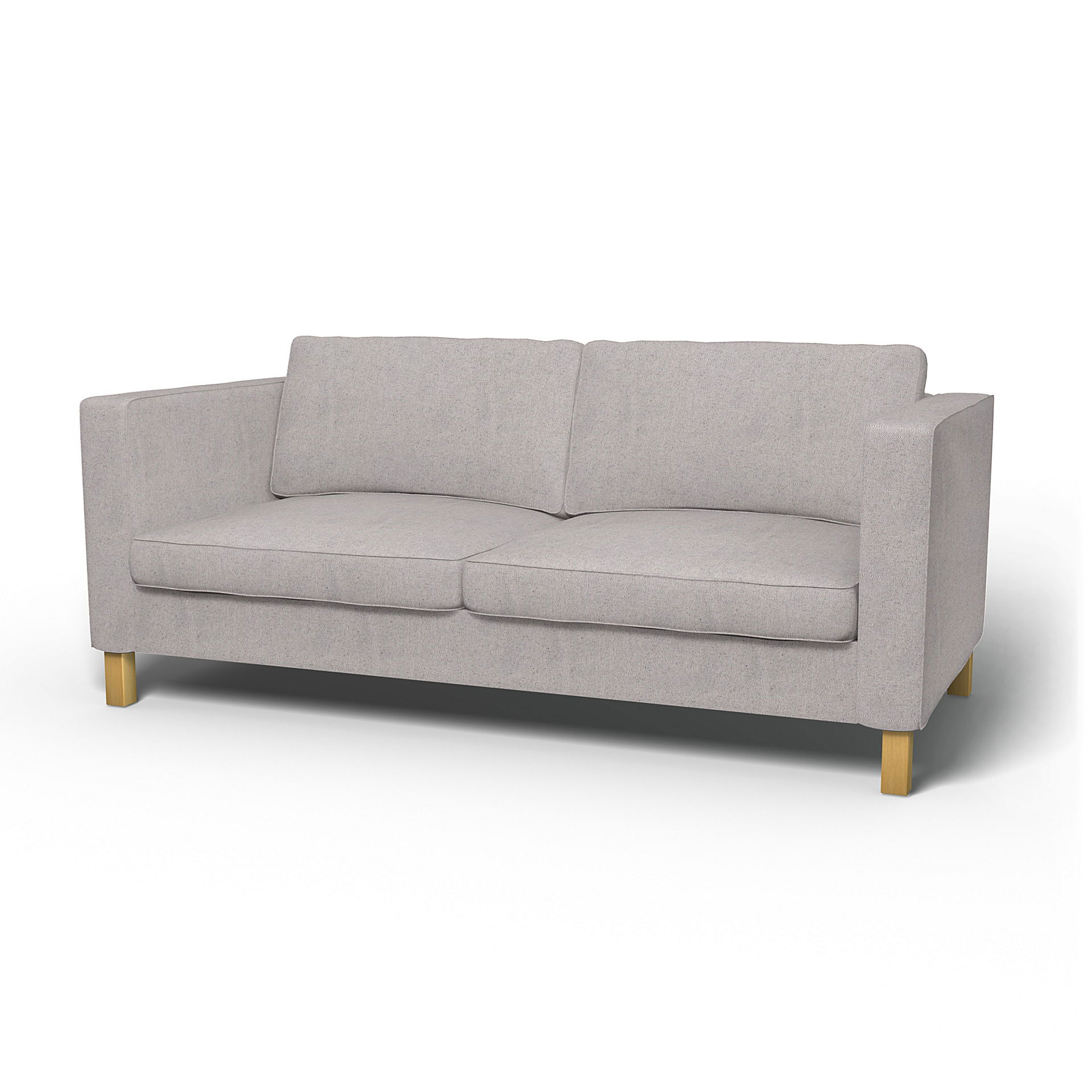 IKEA - Karlanda Sofa Bed Cover, Natural, Cotton - Bemz