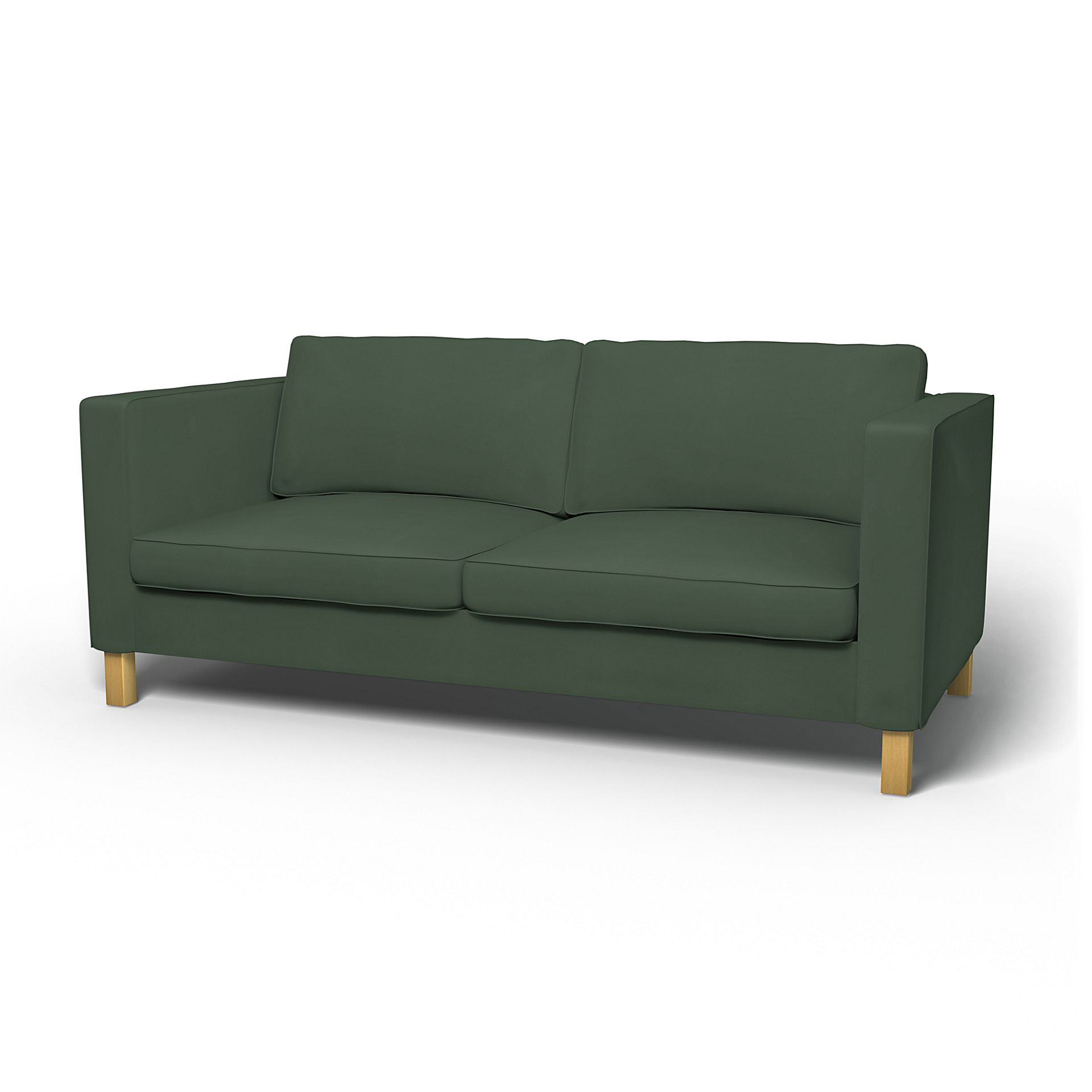 IKEA - Karlanda Sofa Bed Cover, Thyme, Cotton - Bemz