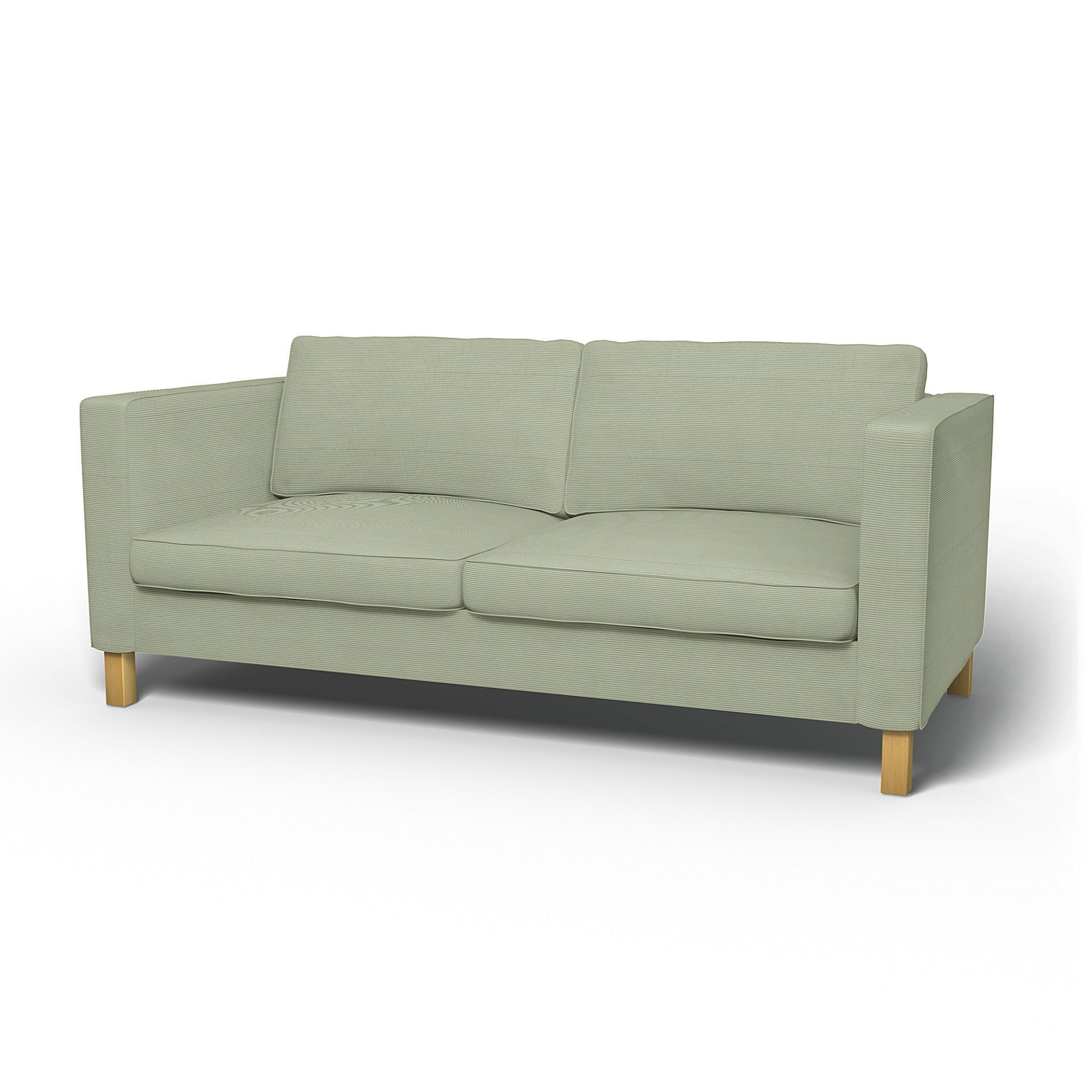 IKEA - Karlanda Sofa Bed Cover, Seagrass, Corduroy - Bemz